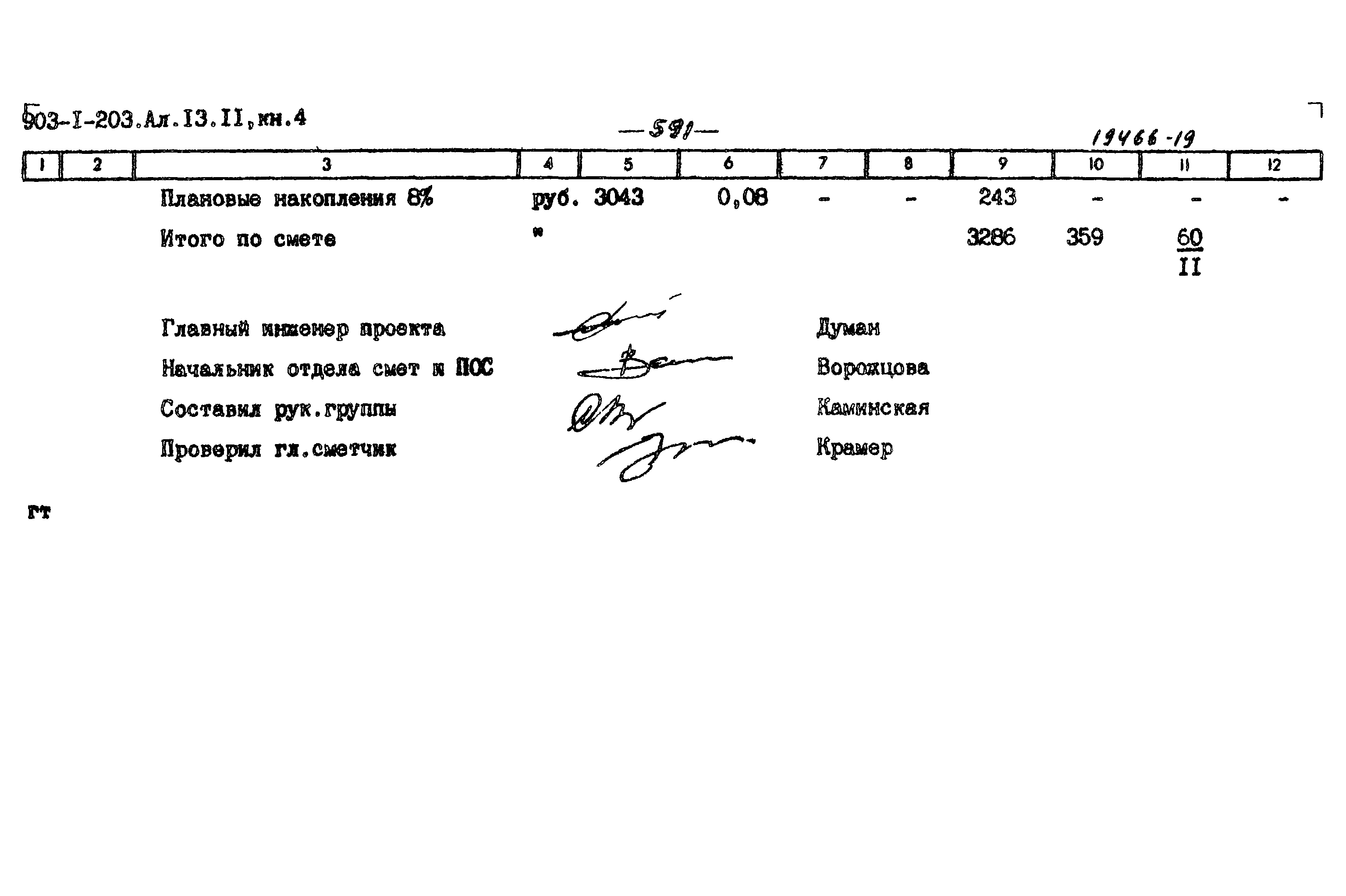 Типовой проект 903-1-204