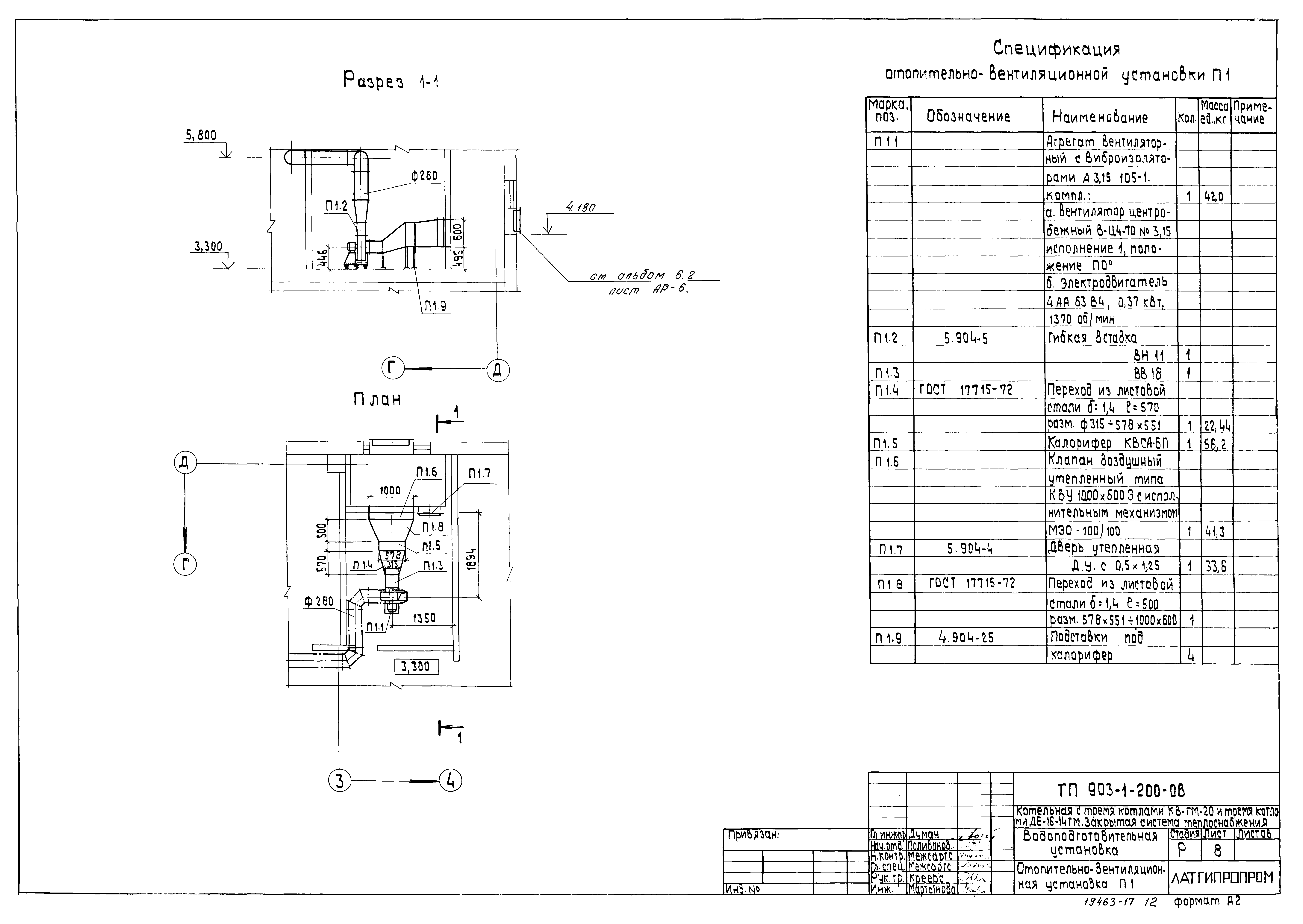 Типовой проект 903-1-204