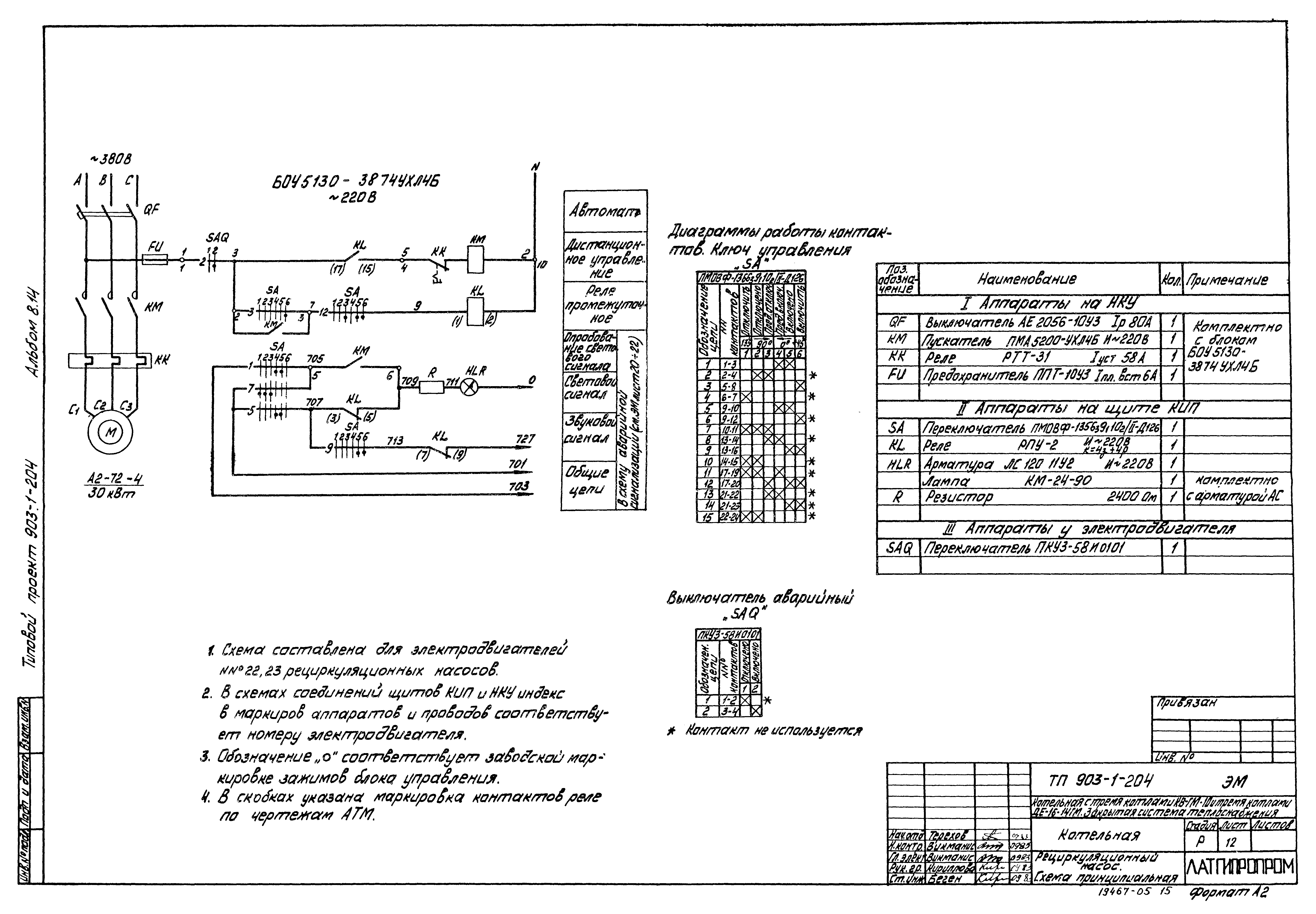 Типовой проект 903-1-204