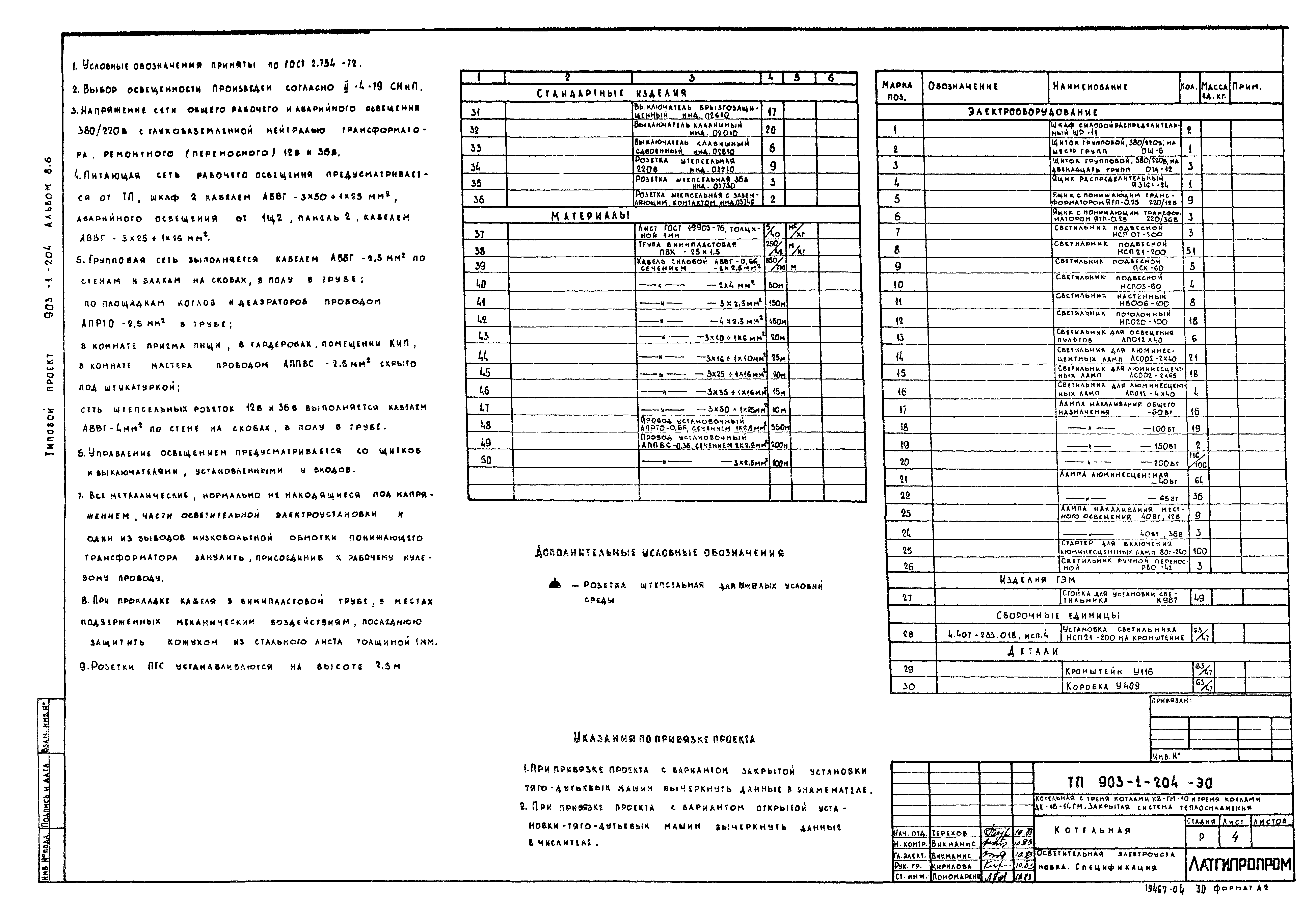 Типовой проект 903-1-204