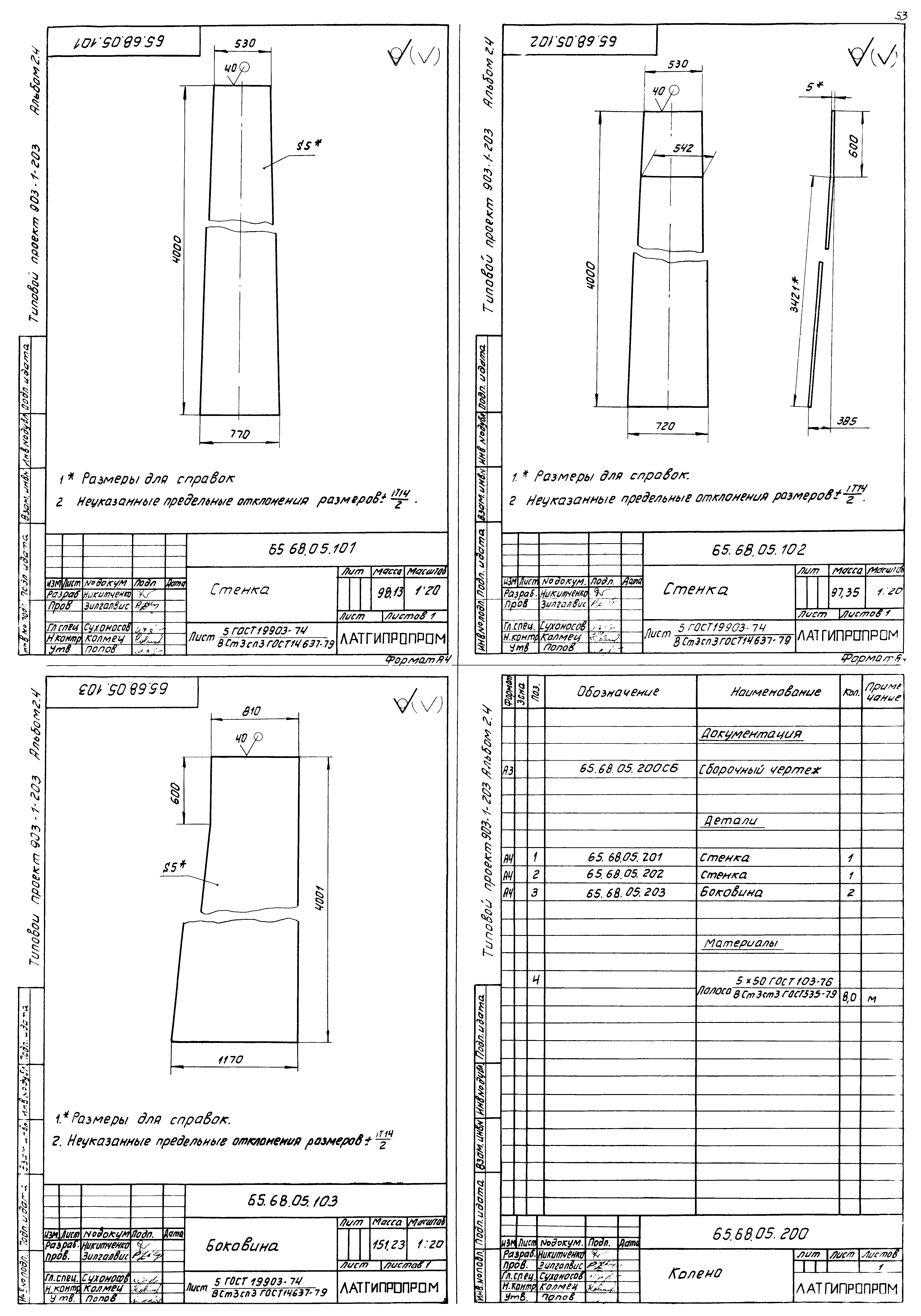 Типовой проект 903-1-204