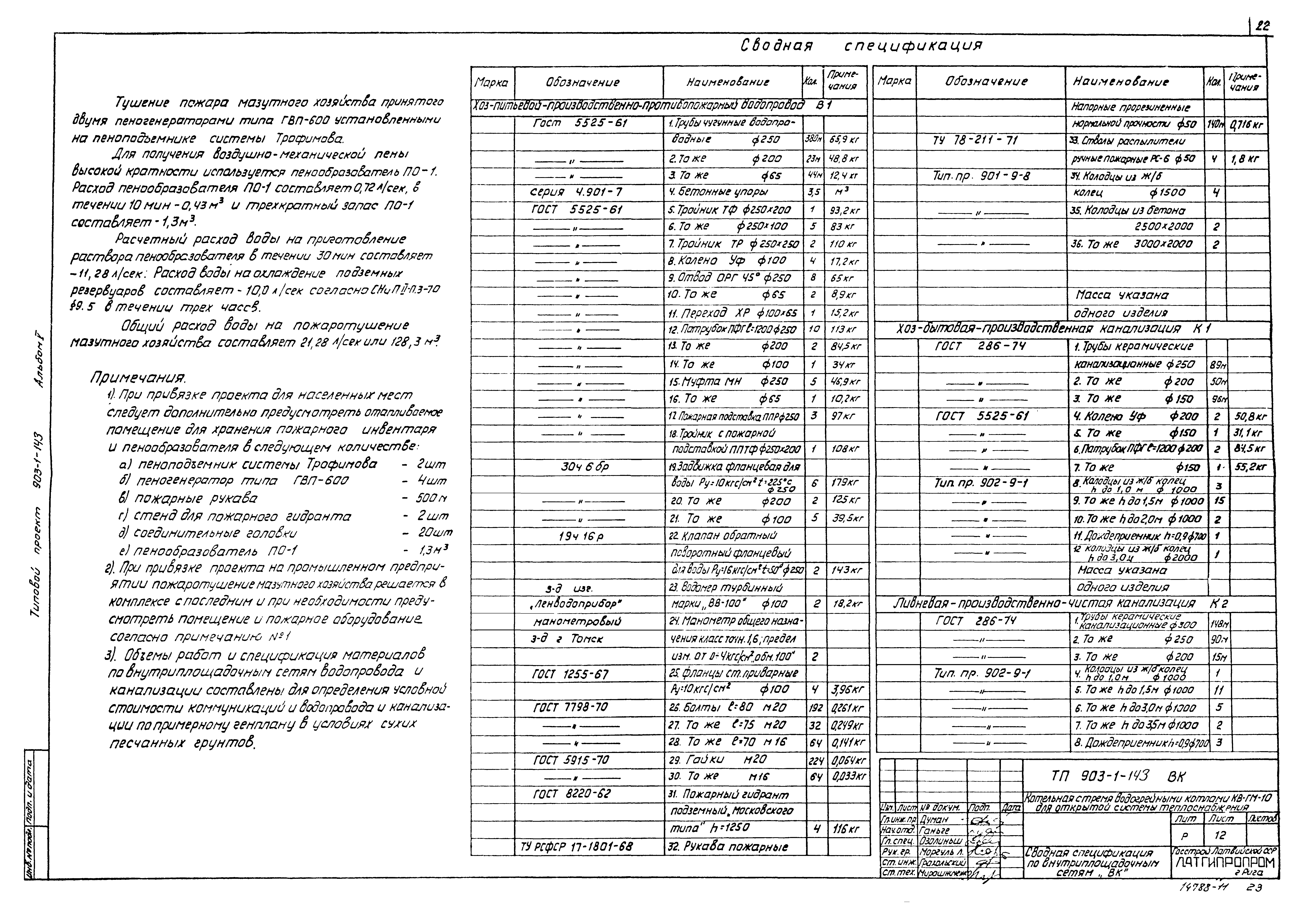 Типовой проект 903-1-143