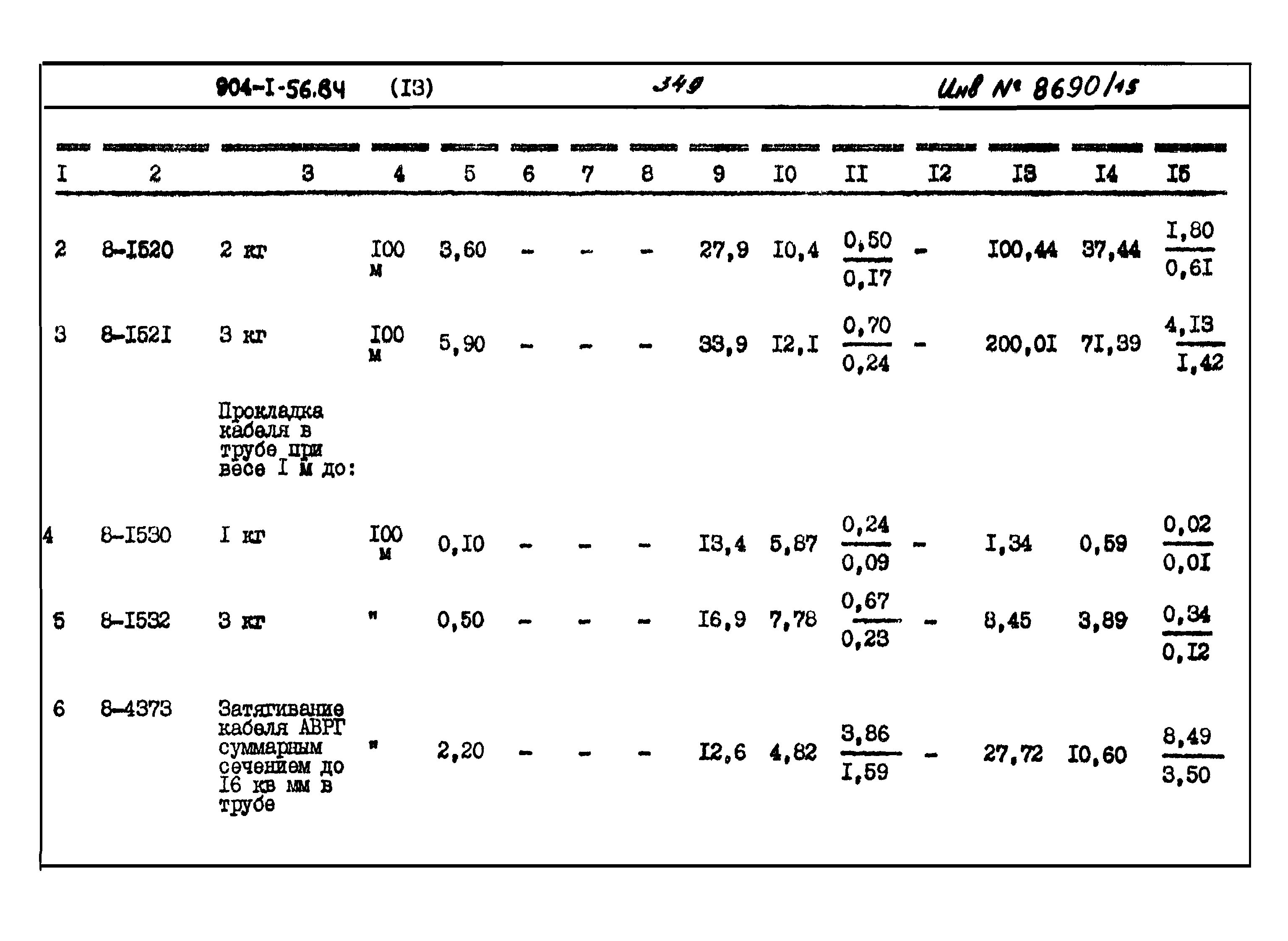 Типовой проект 904-1-56.84