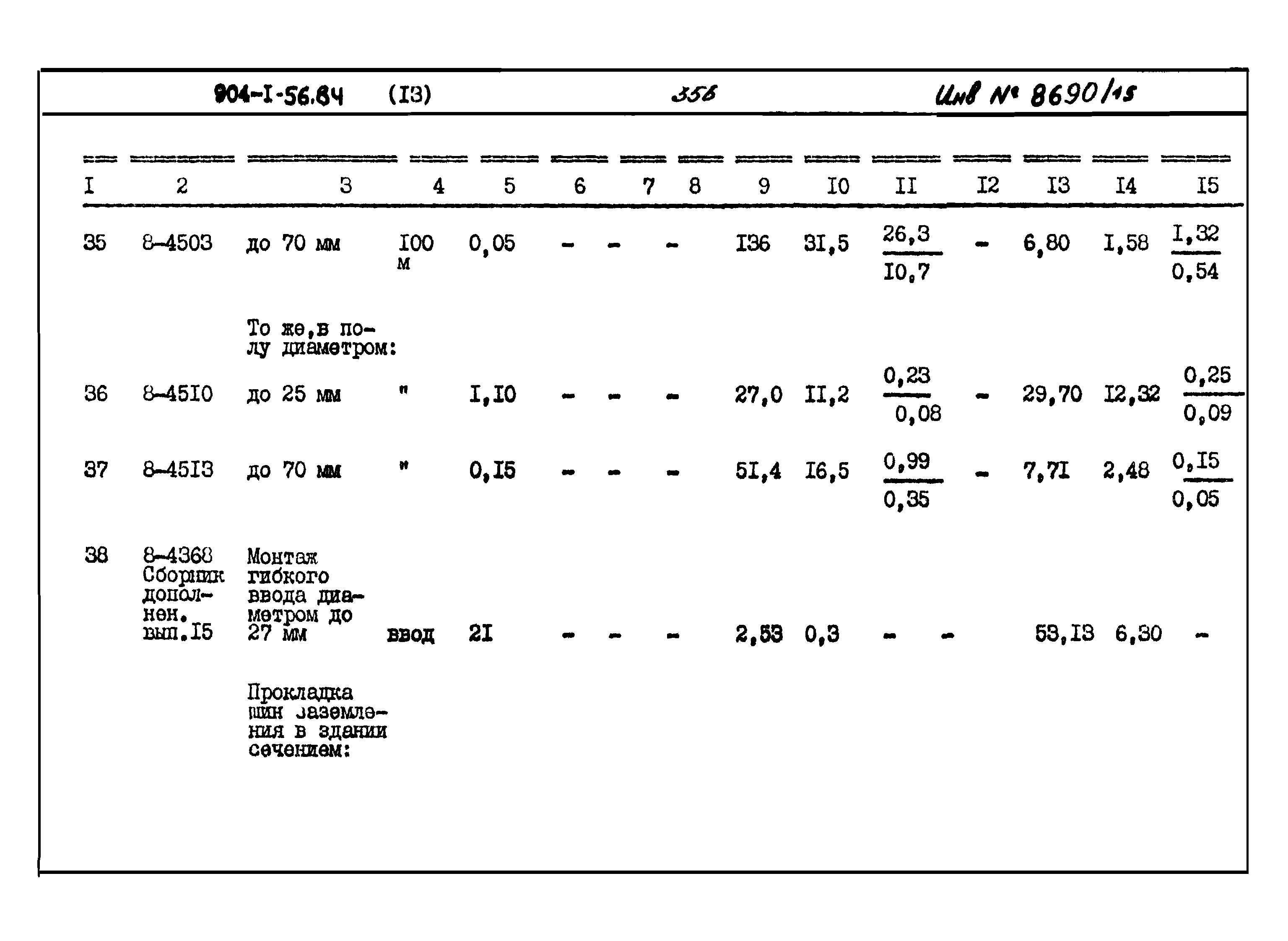 Типовой проект 904-1-56.84