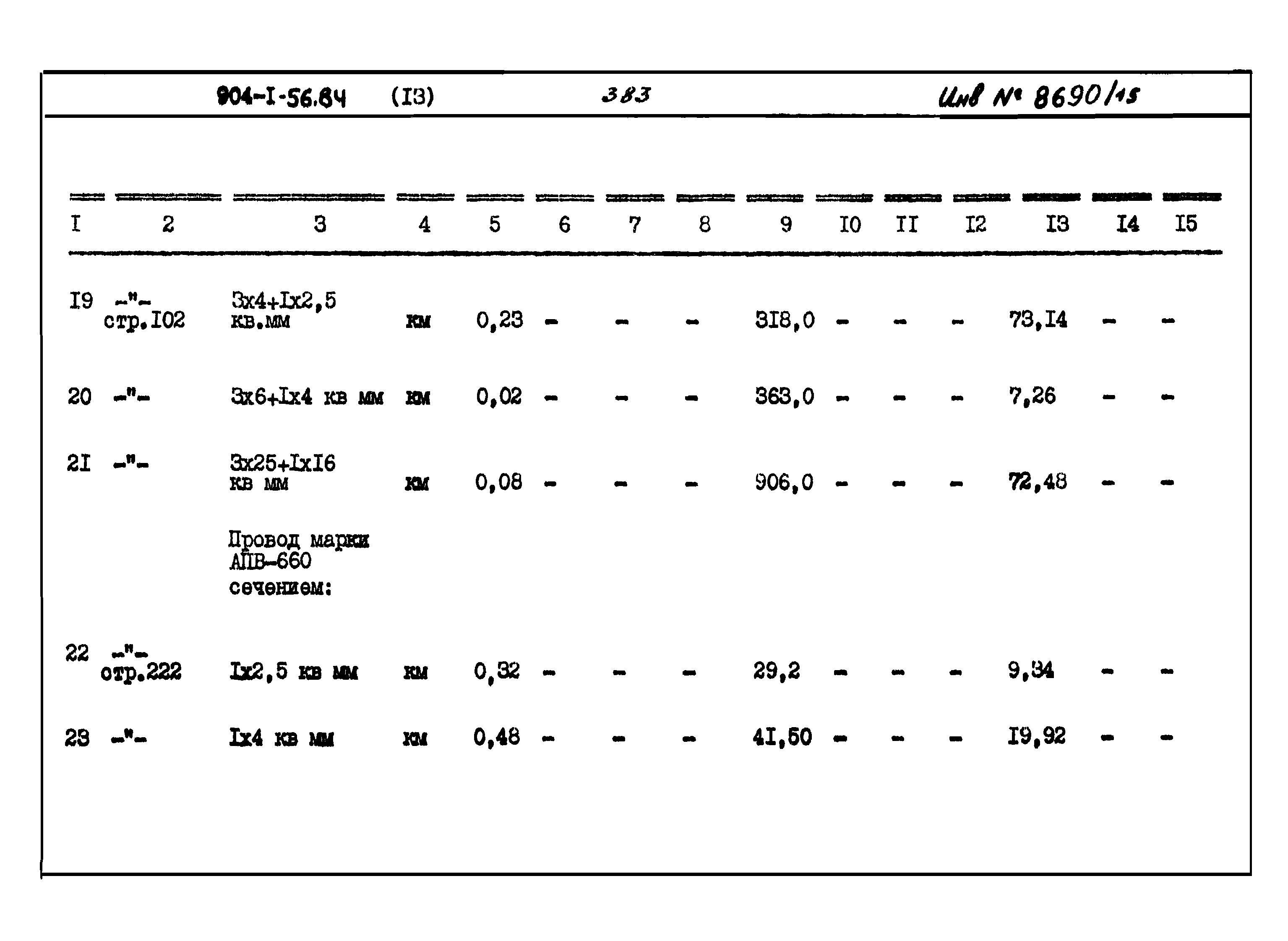 Типовой проект 904-1-56.84