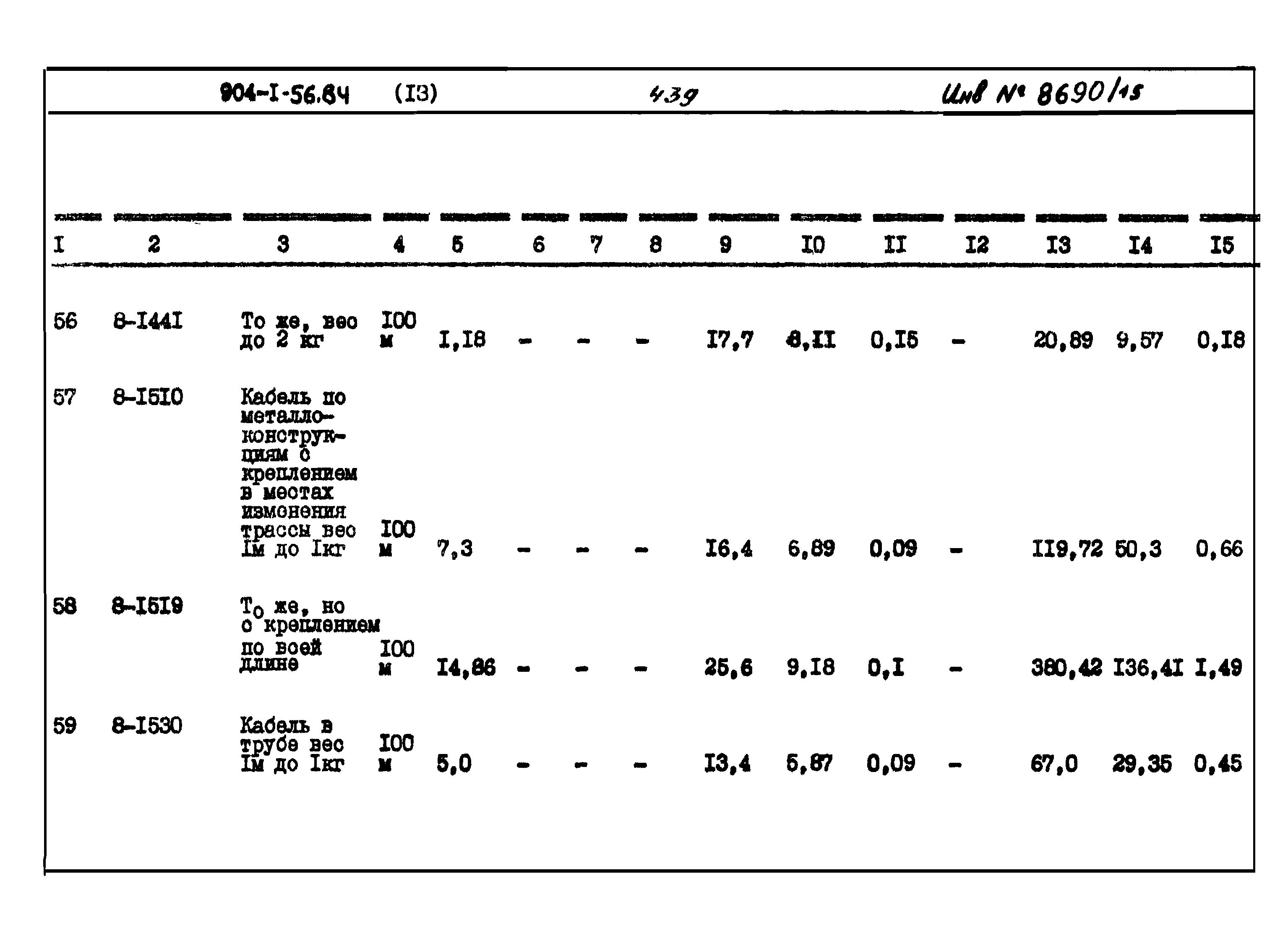 Типовой проект 904-1-56.84