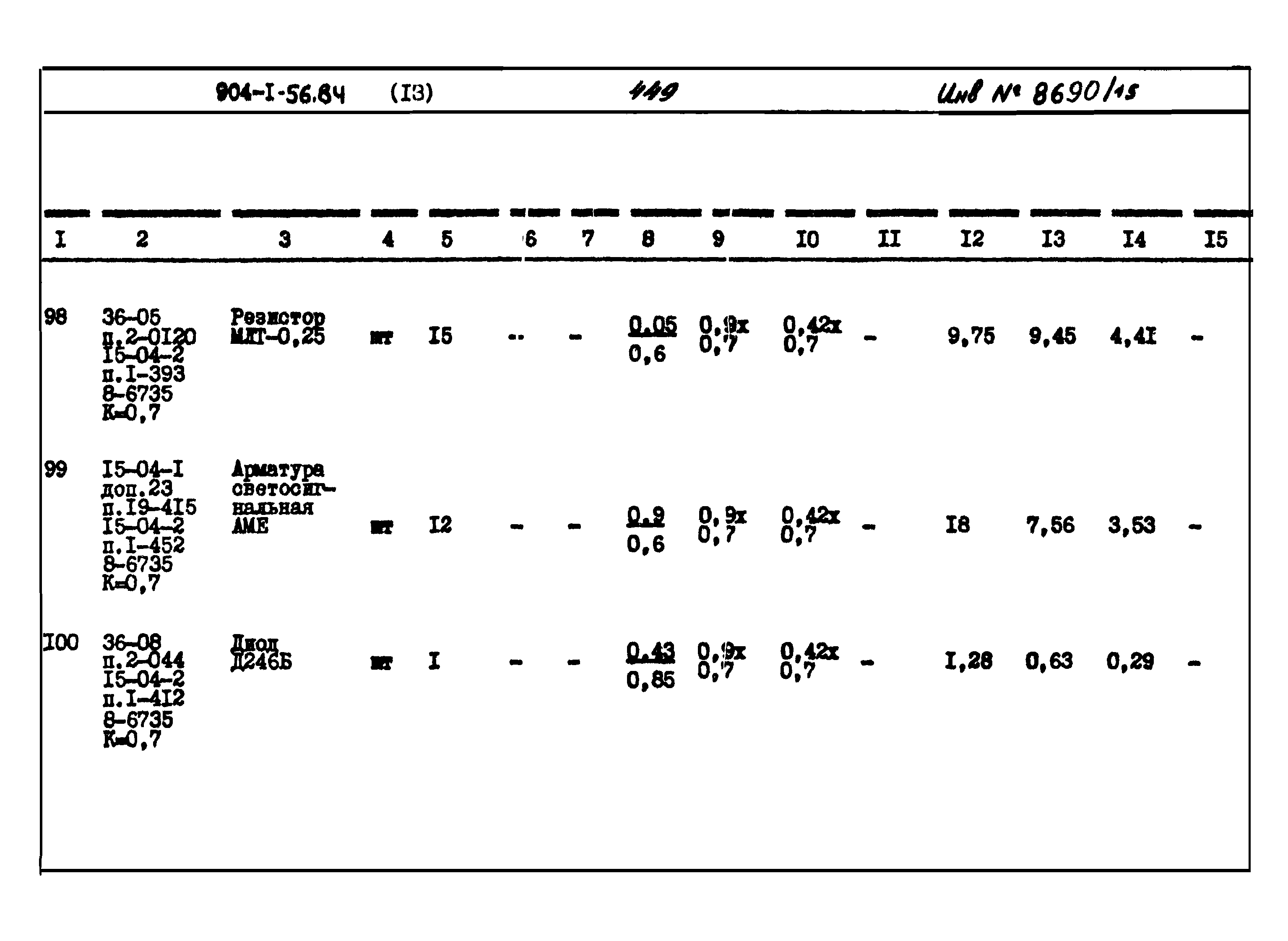 Типовой проект 904-1-56.84