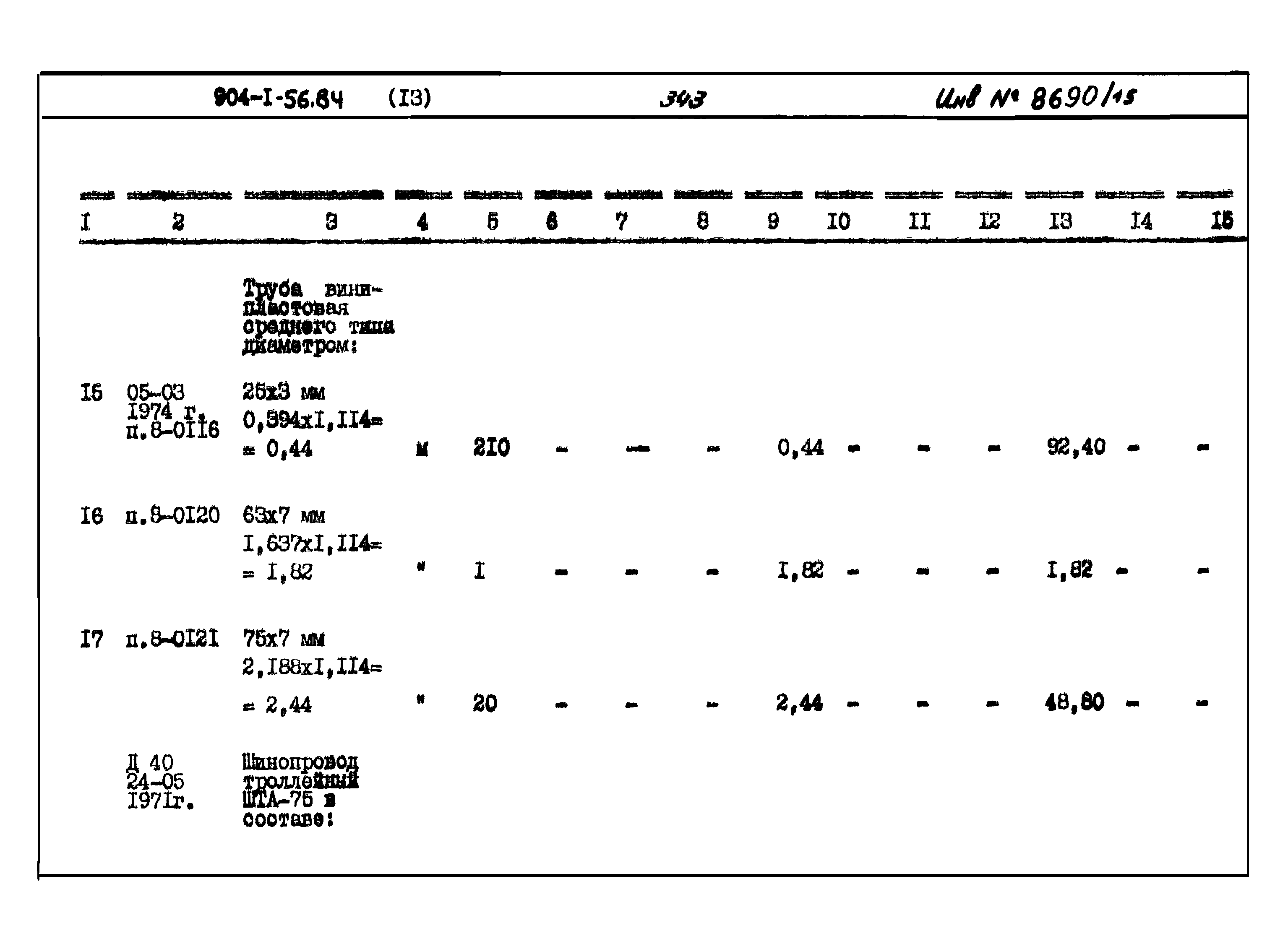 Типовой проект 904-1-56.84