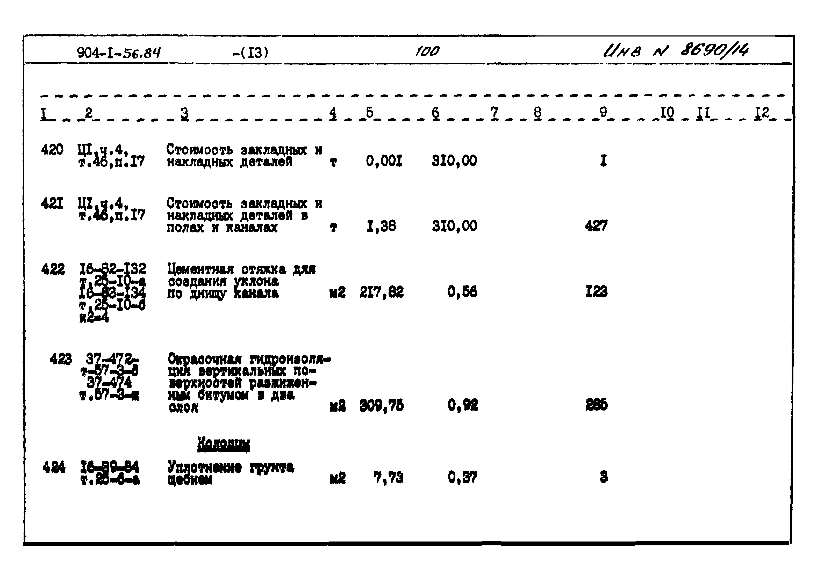 Типовой проект 904-1-56.84