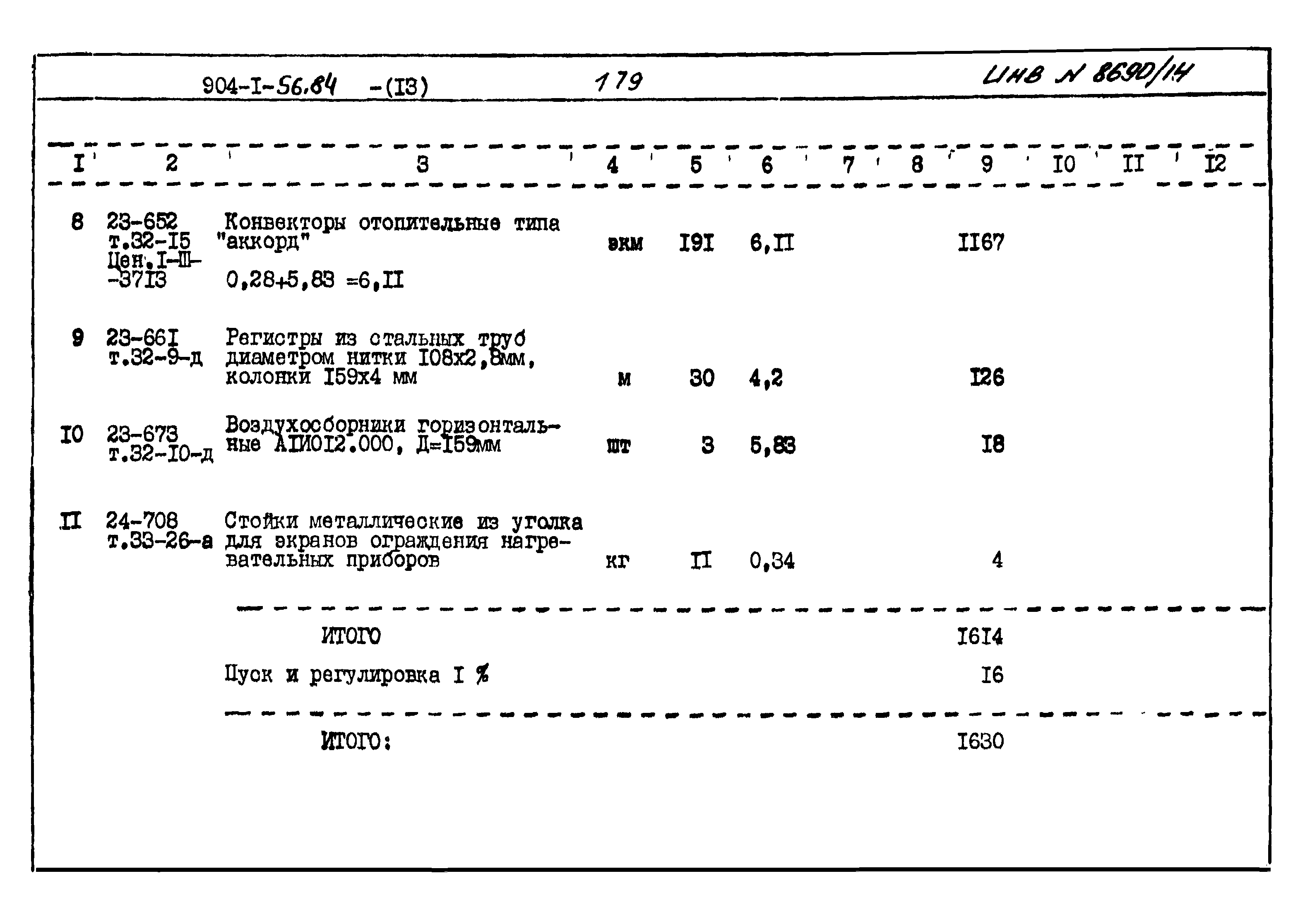 Типовой проект 904-1-56.84