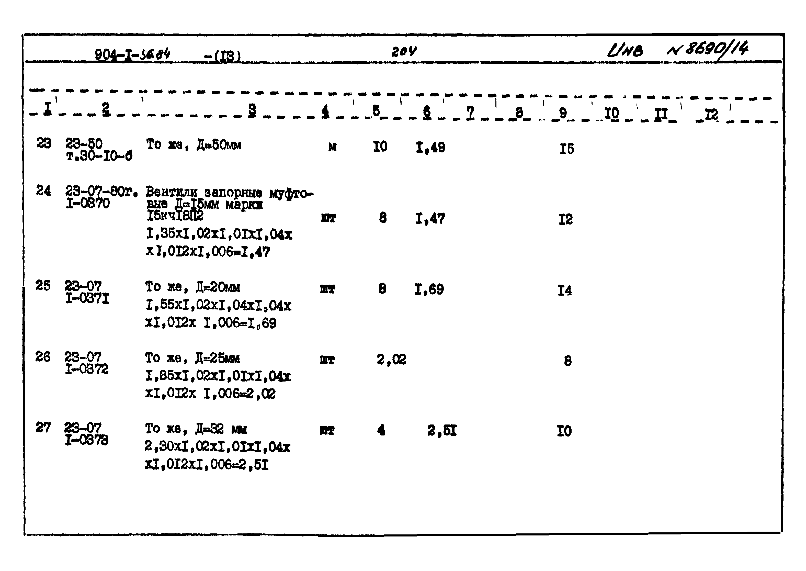 Типовой проект 904-1-56.84
