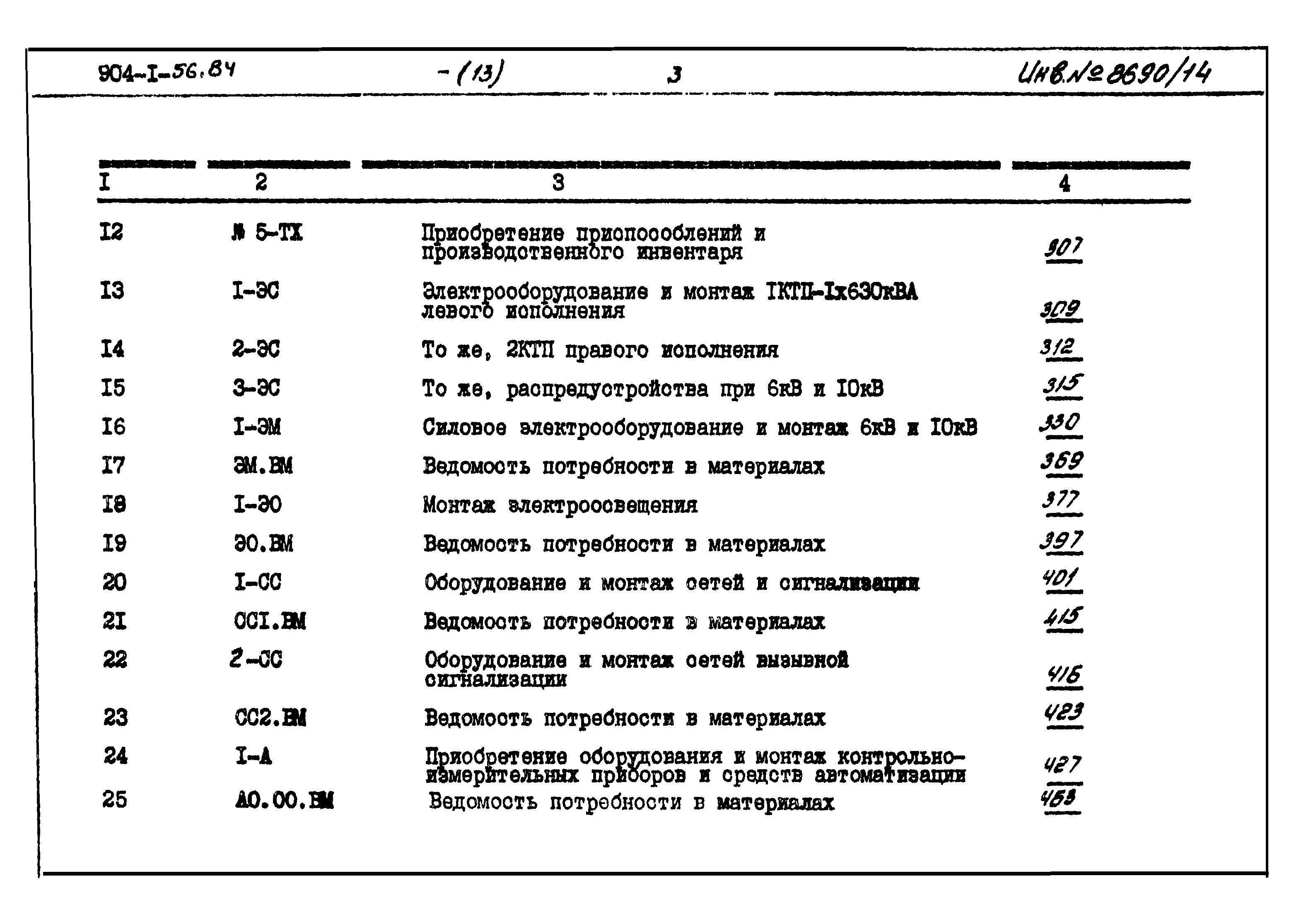 Типовой проект 904-1-56.84