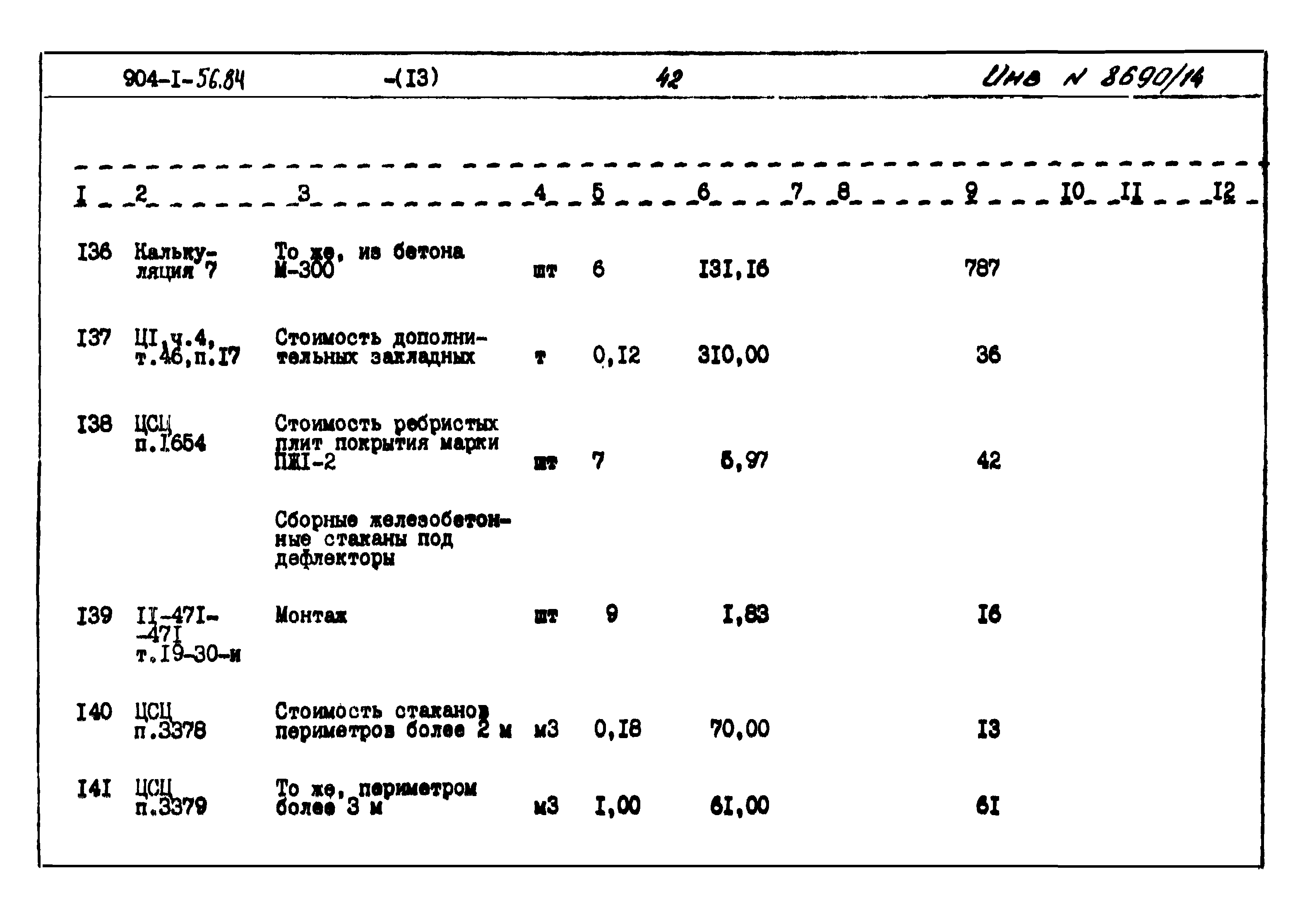 Типовой проект 904-1-56.84