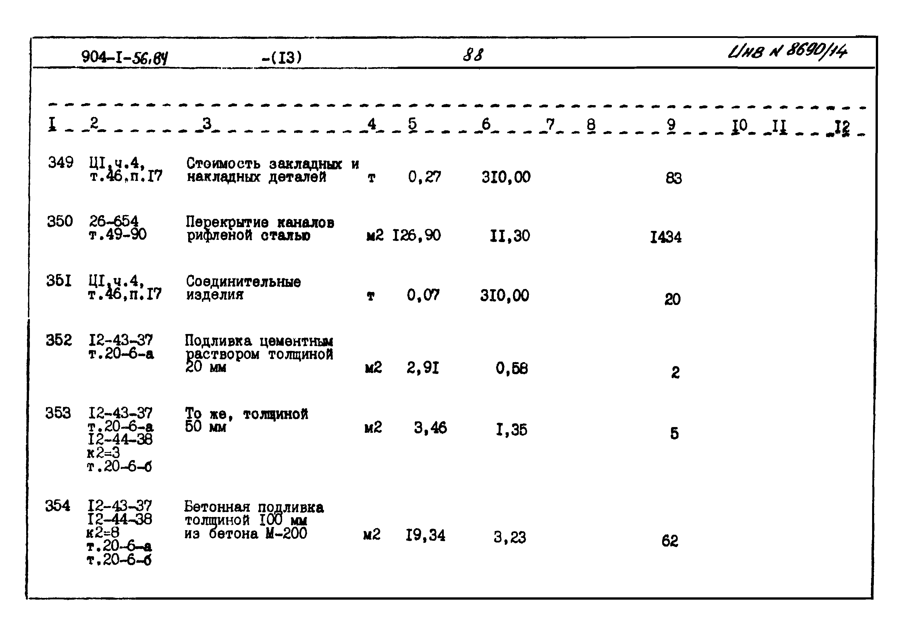 Типовой проект 904-1-56.84