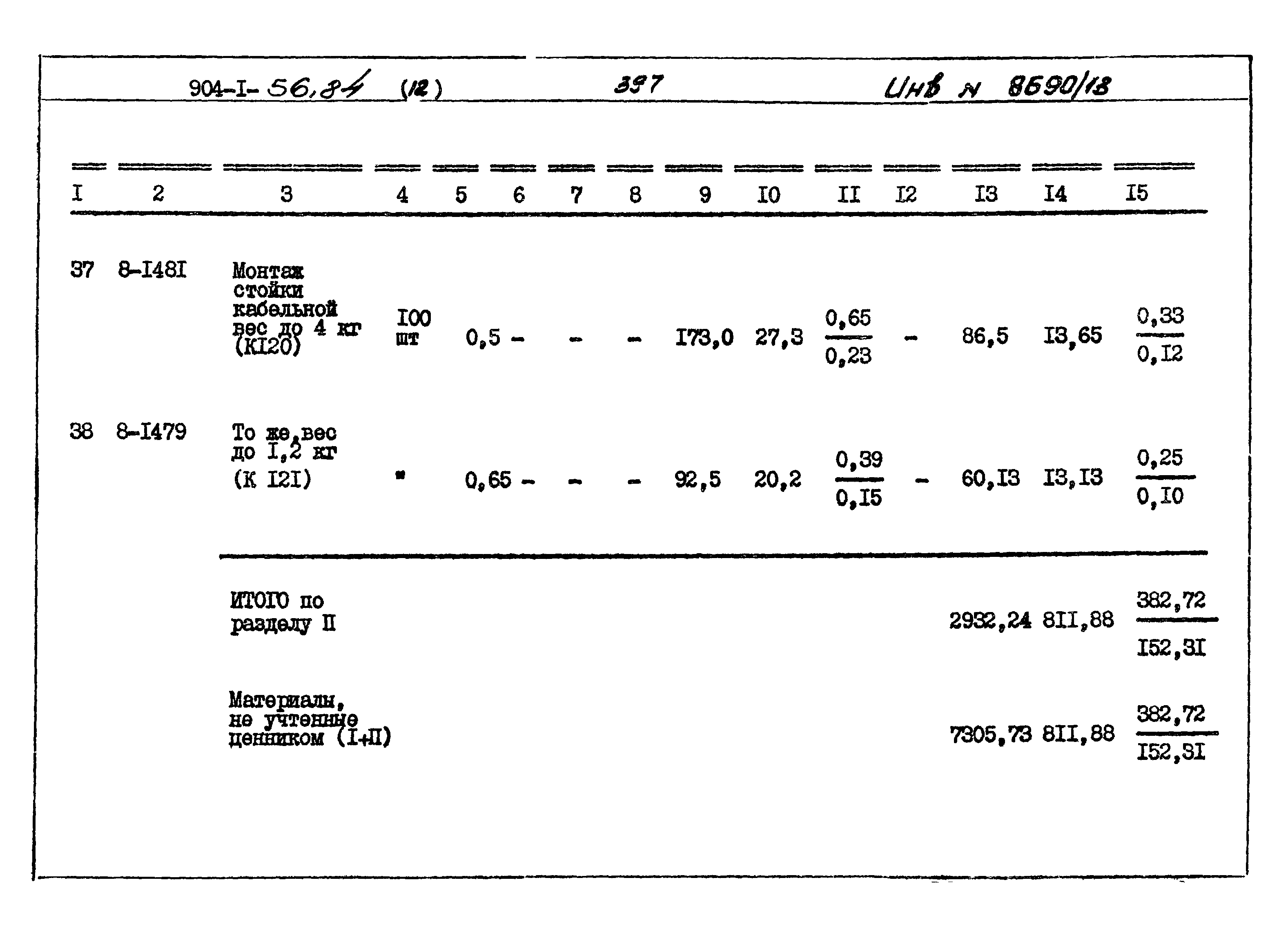 Типовой проект 904-1-56.84