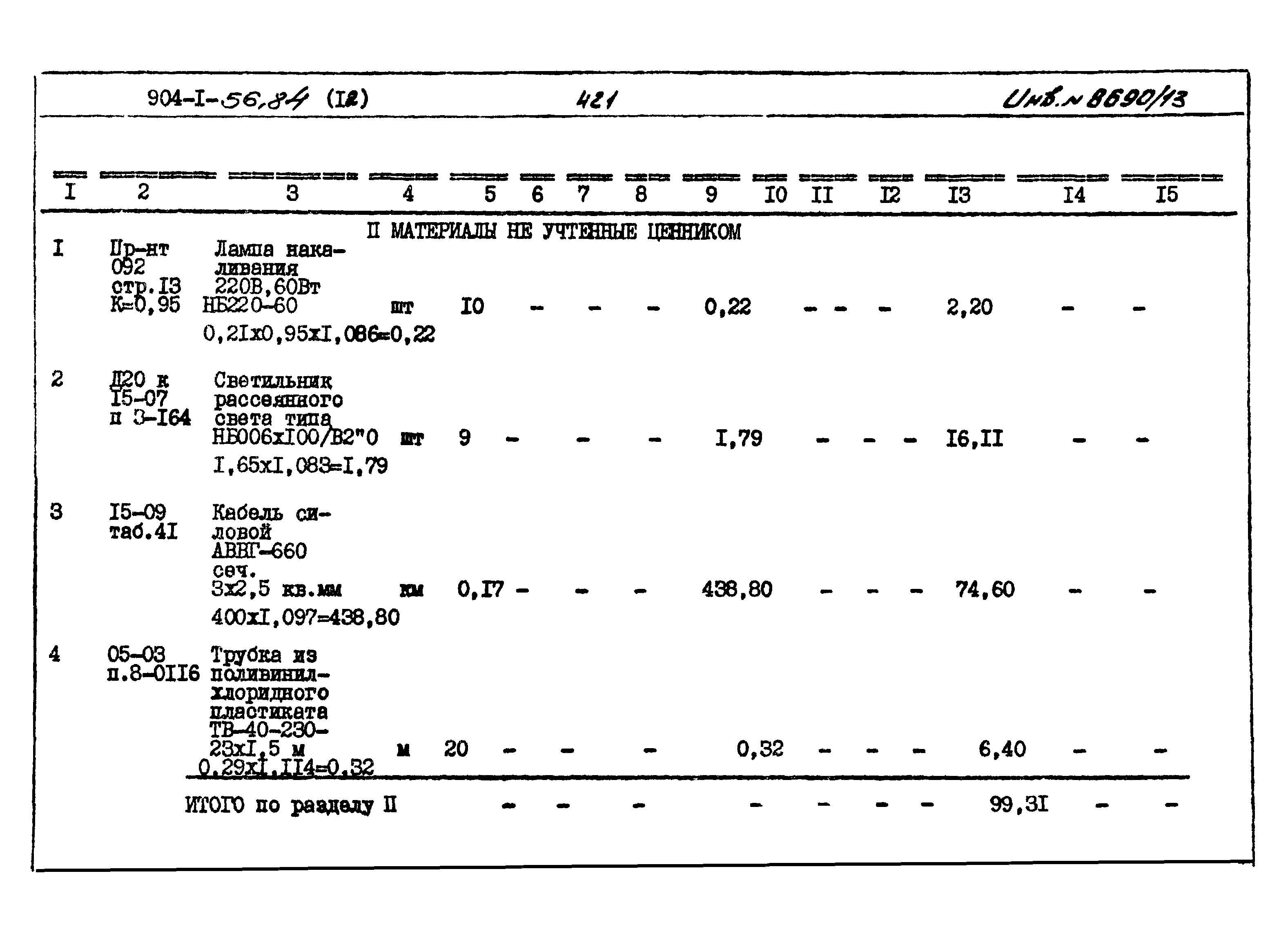 Типовой проект 904-1-56.84