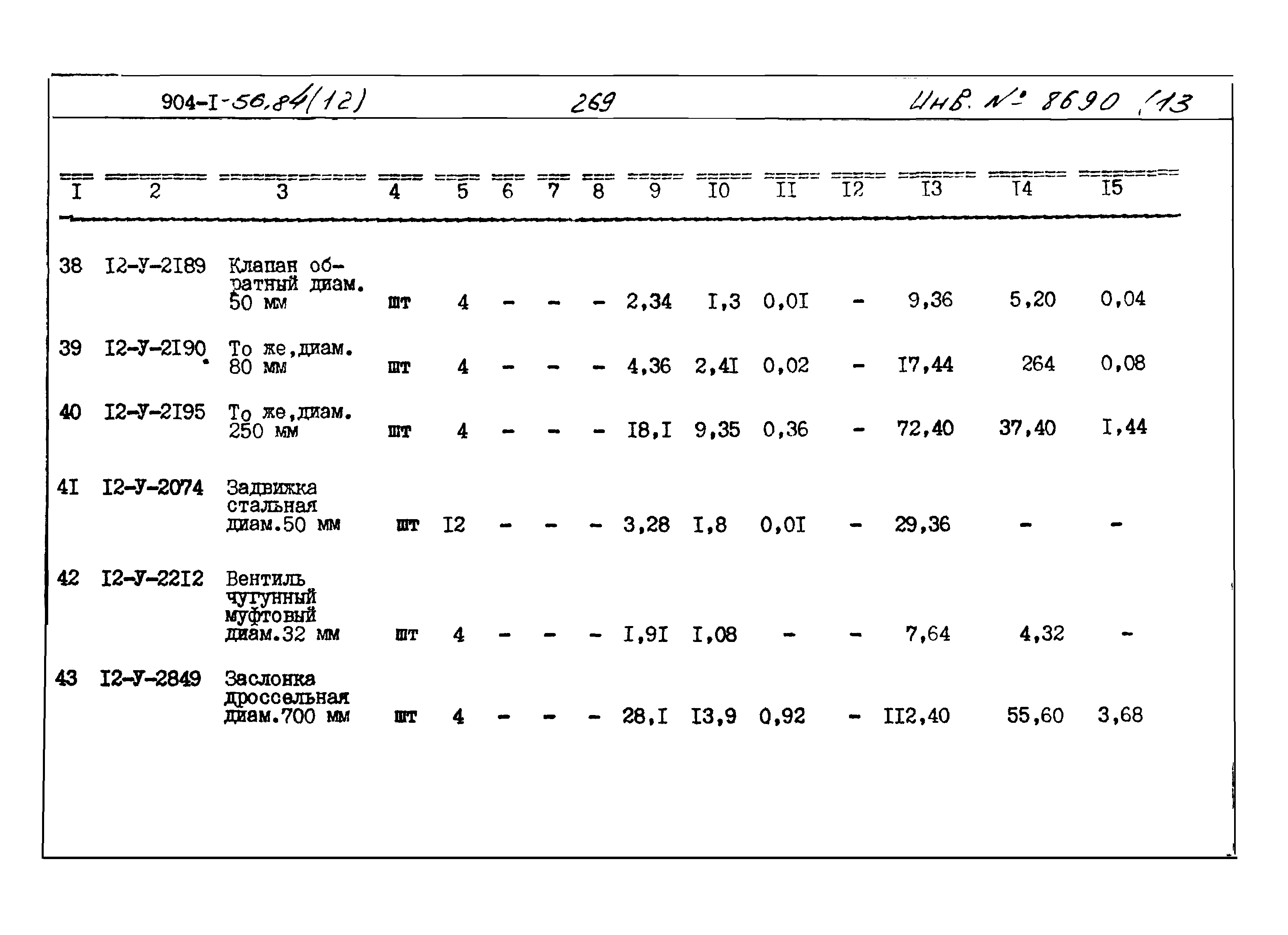 Типовой проект 904-1-56.84