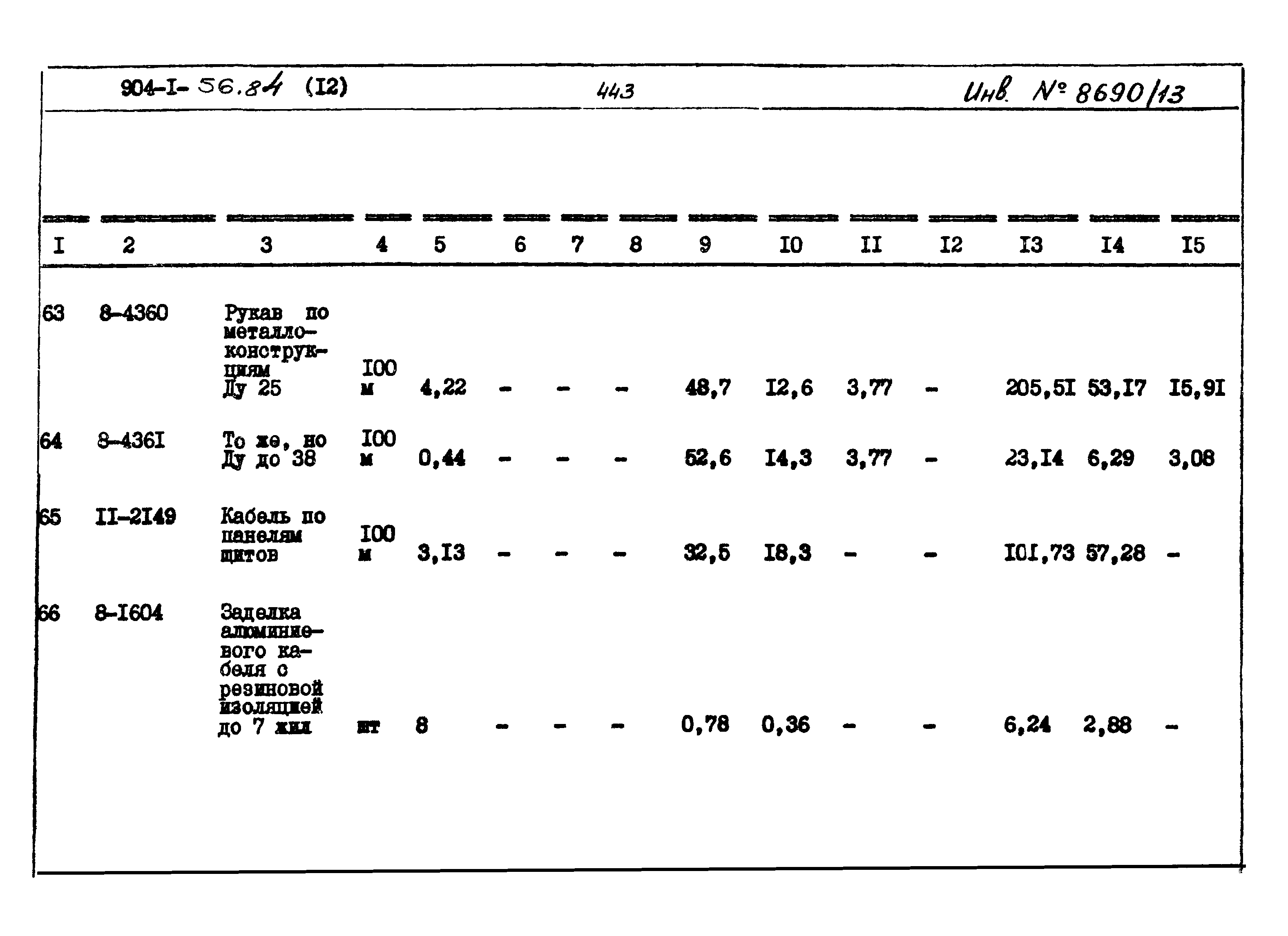 Типовой проект 904-1-56.84