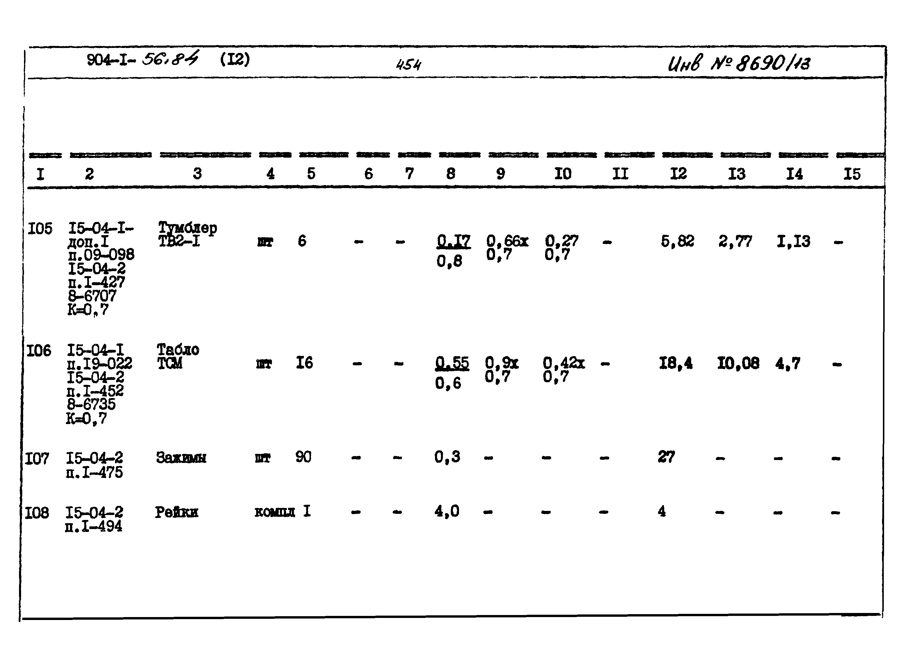 Типовой проект 904-1-56.84