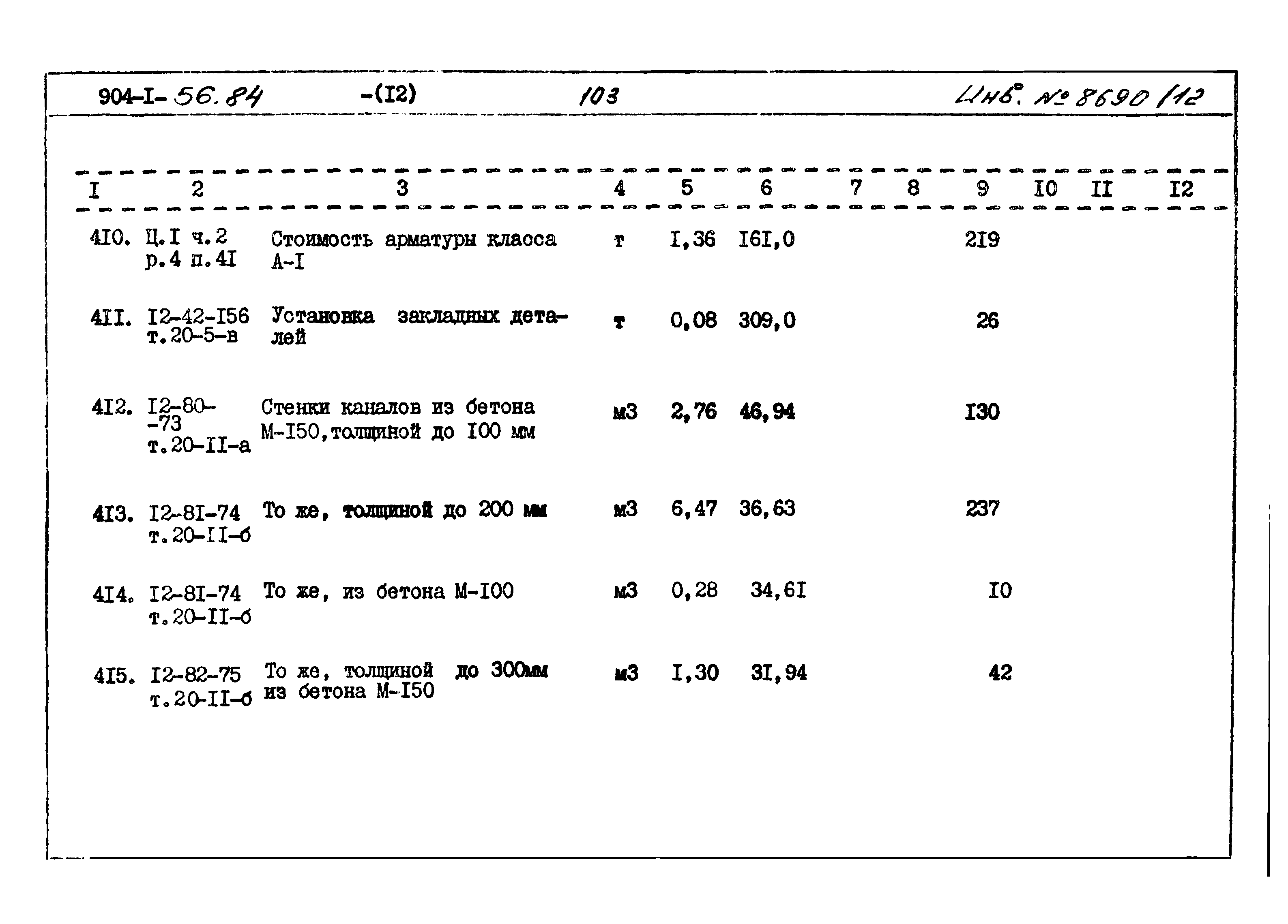 Типовой проект 904-1-56.84