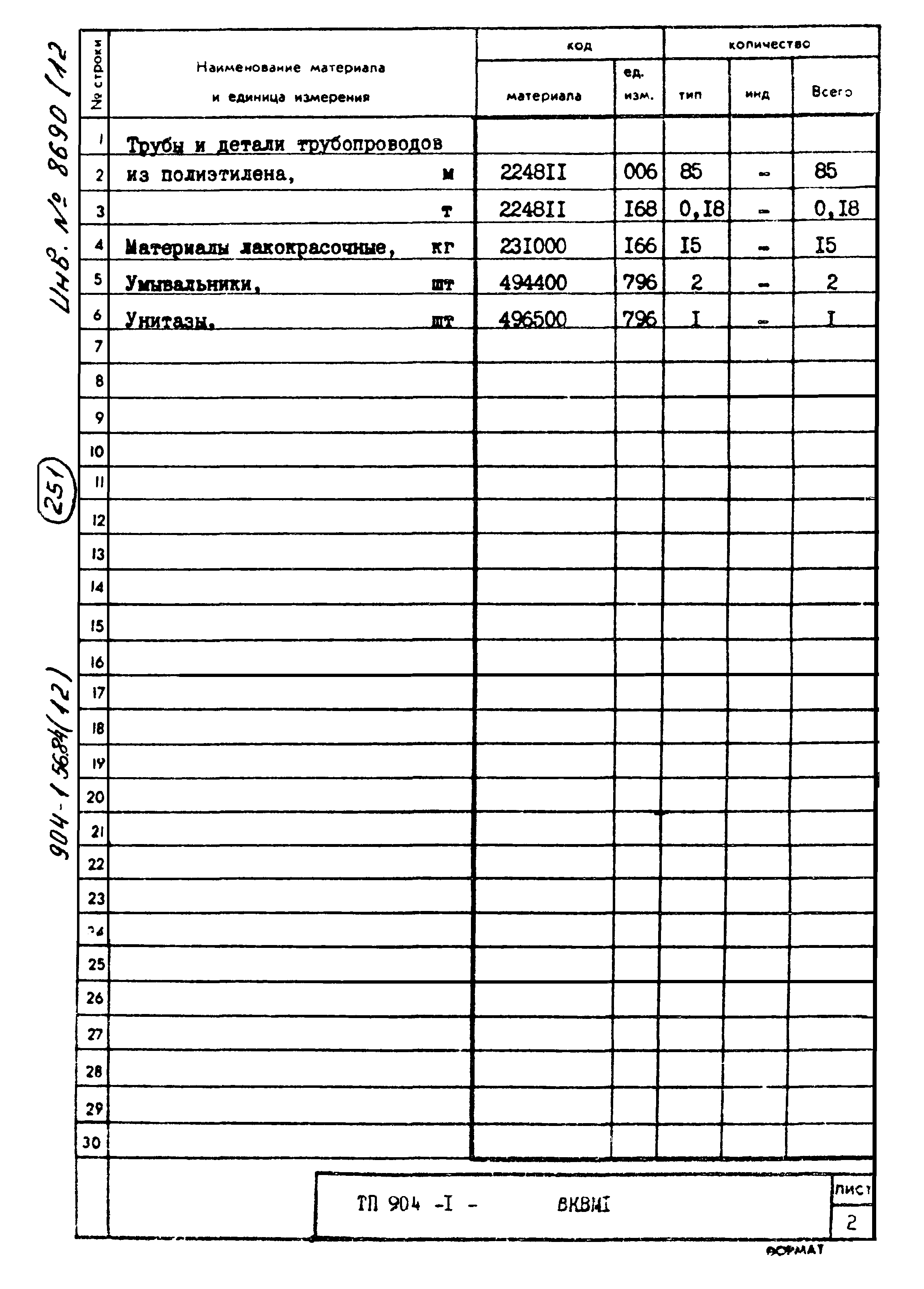 Типовой проект 904-1-56.84