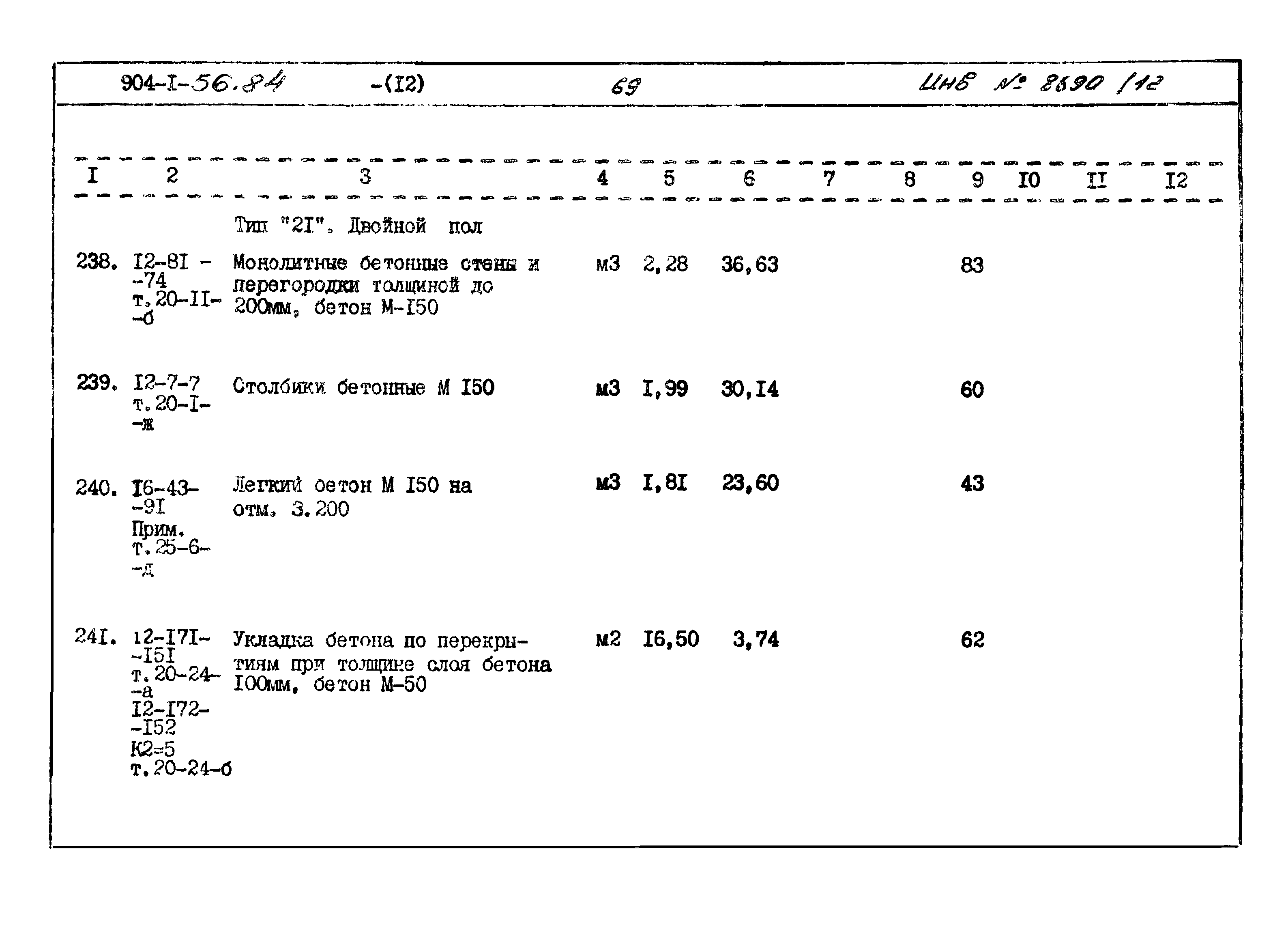 Типовой проект 904-1-56.84
