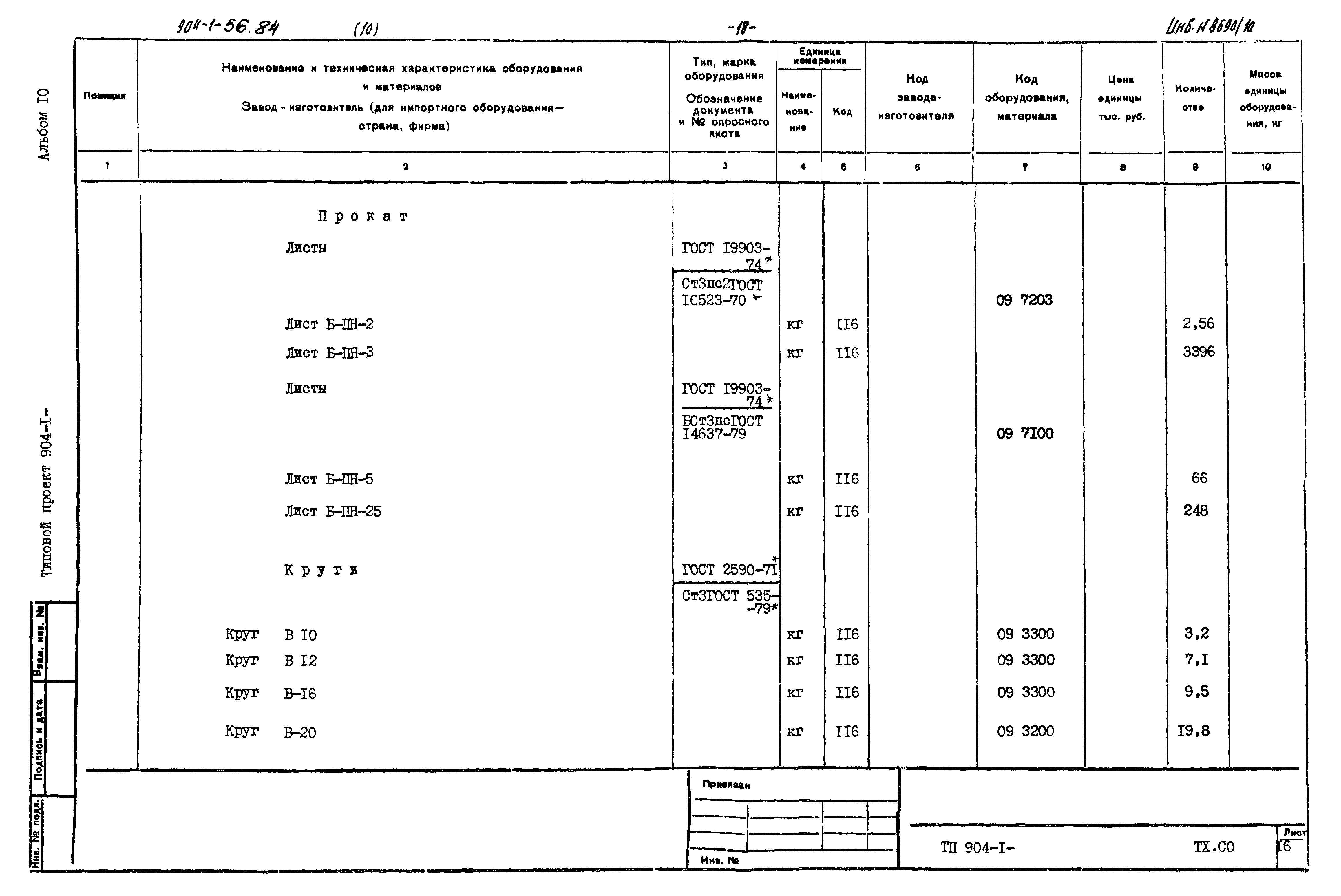Типовой проект 904-1-56.84