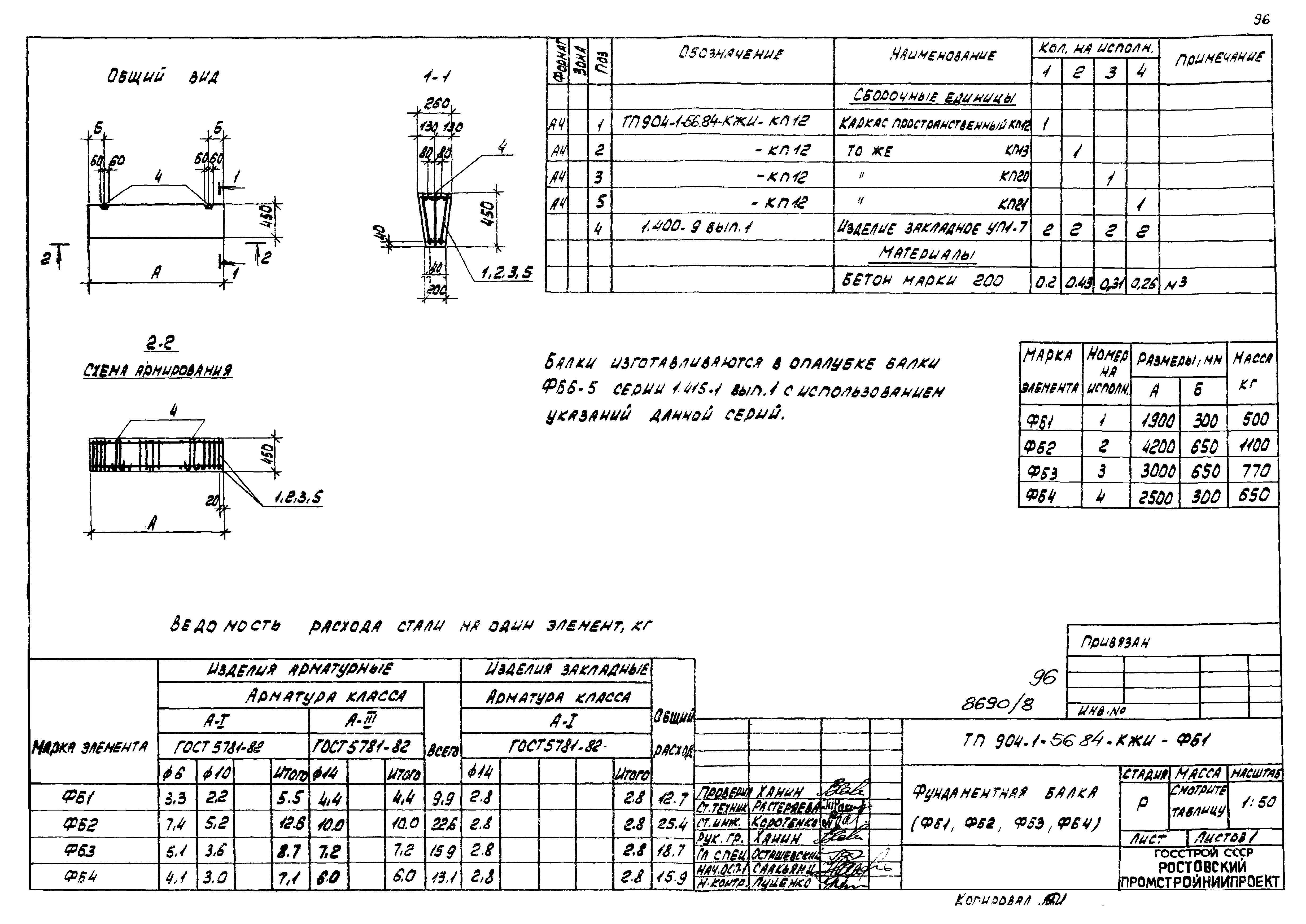 Типовой проект 904-1-56.84