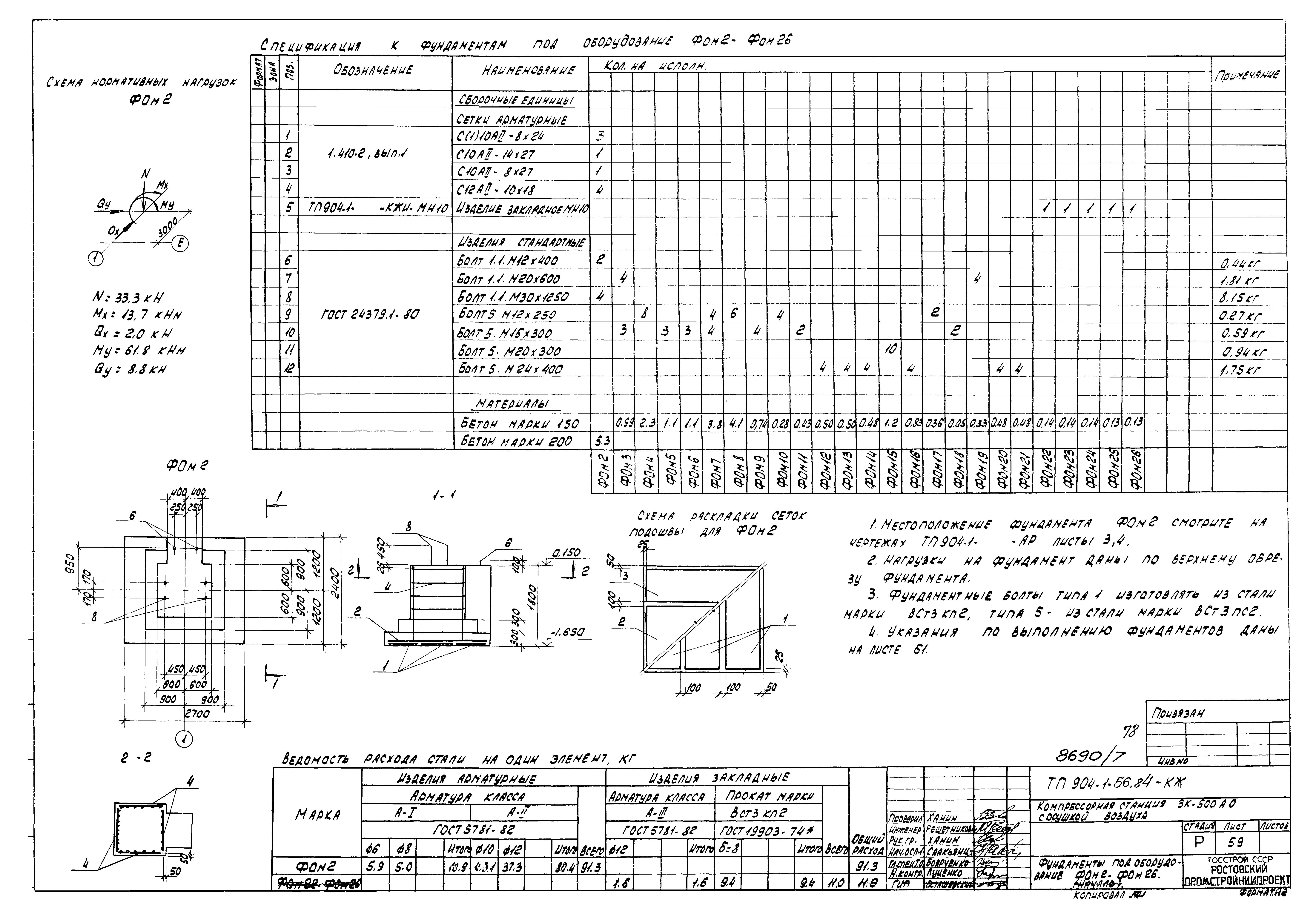 Типовой проект 904-1-56.84