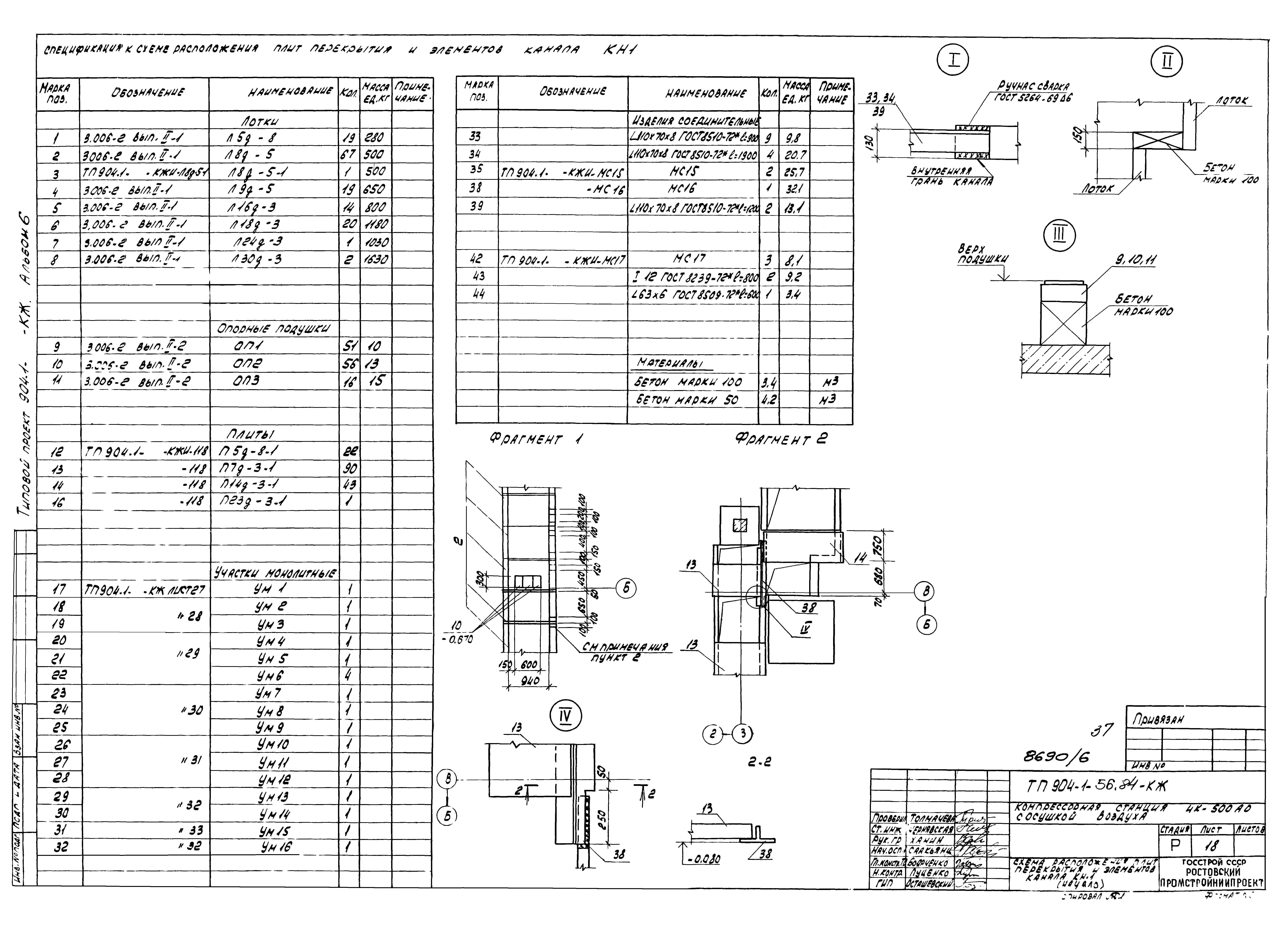 Типовой проект 904-1-56.84
