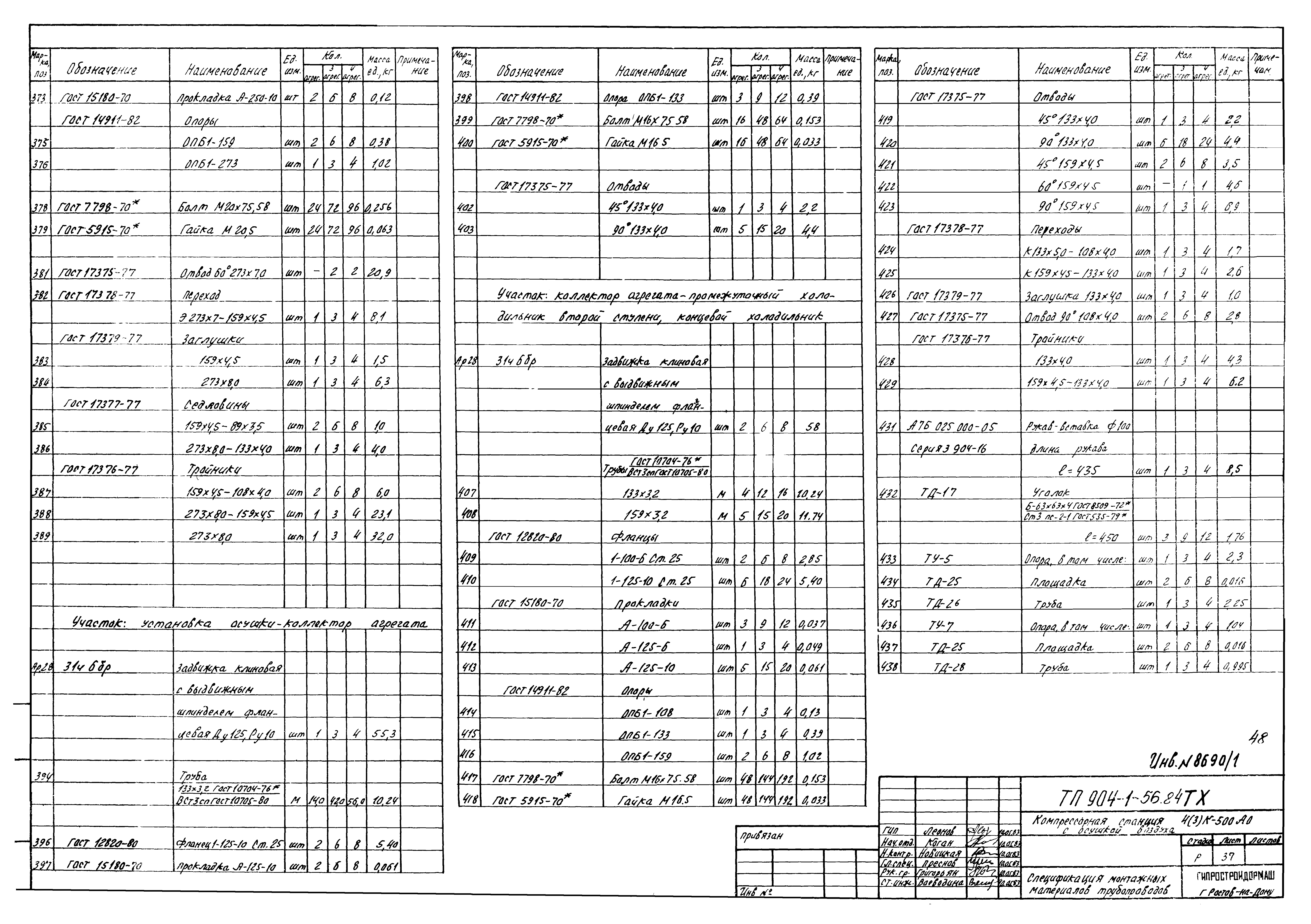 Типовой проект 904-1-56.84