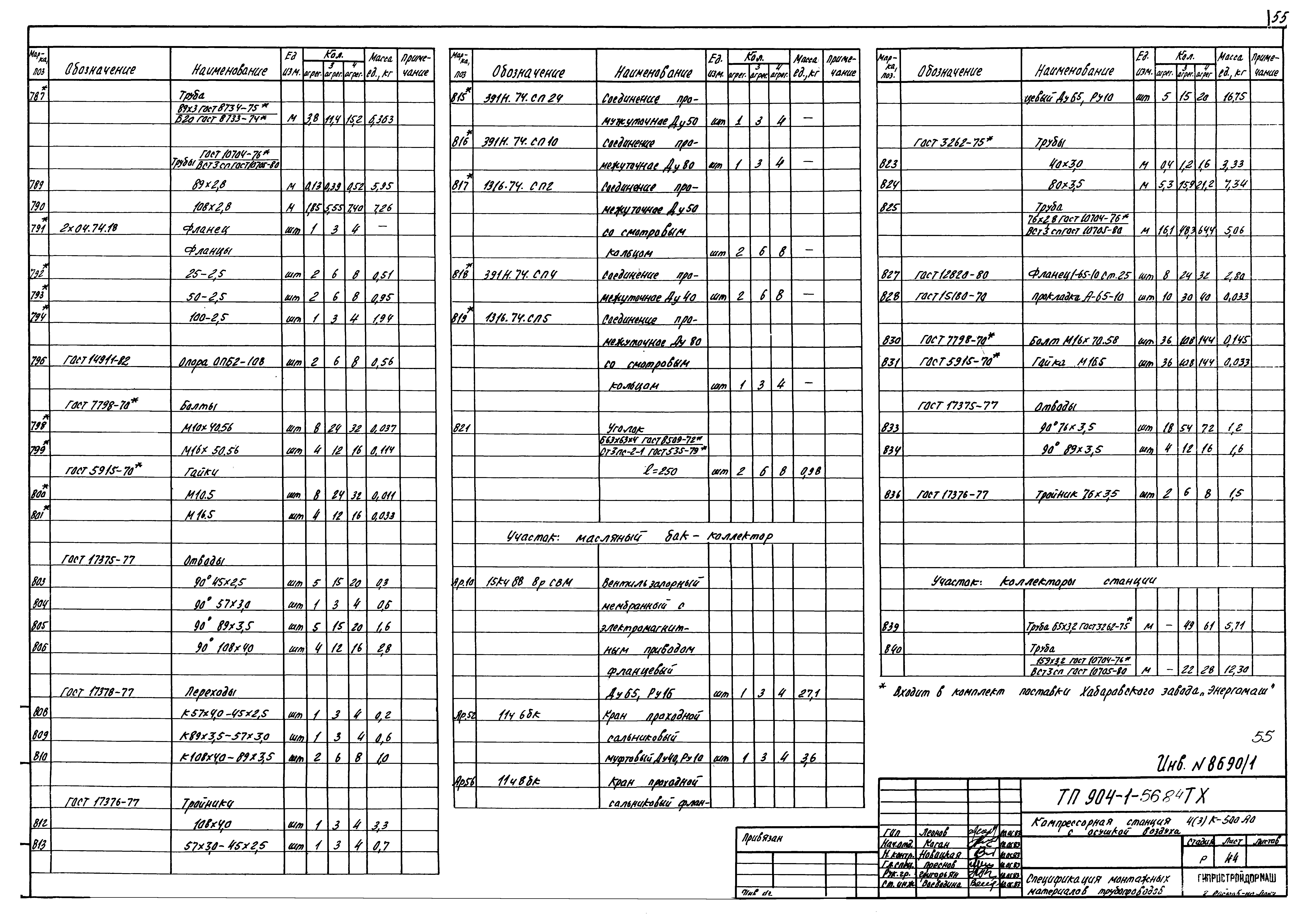 Типовой проект 904-1-56.84