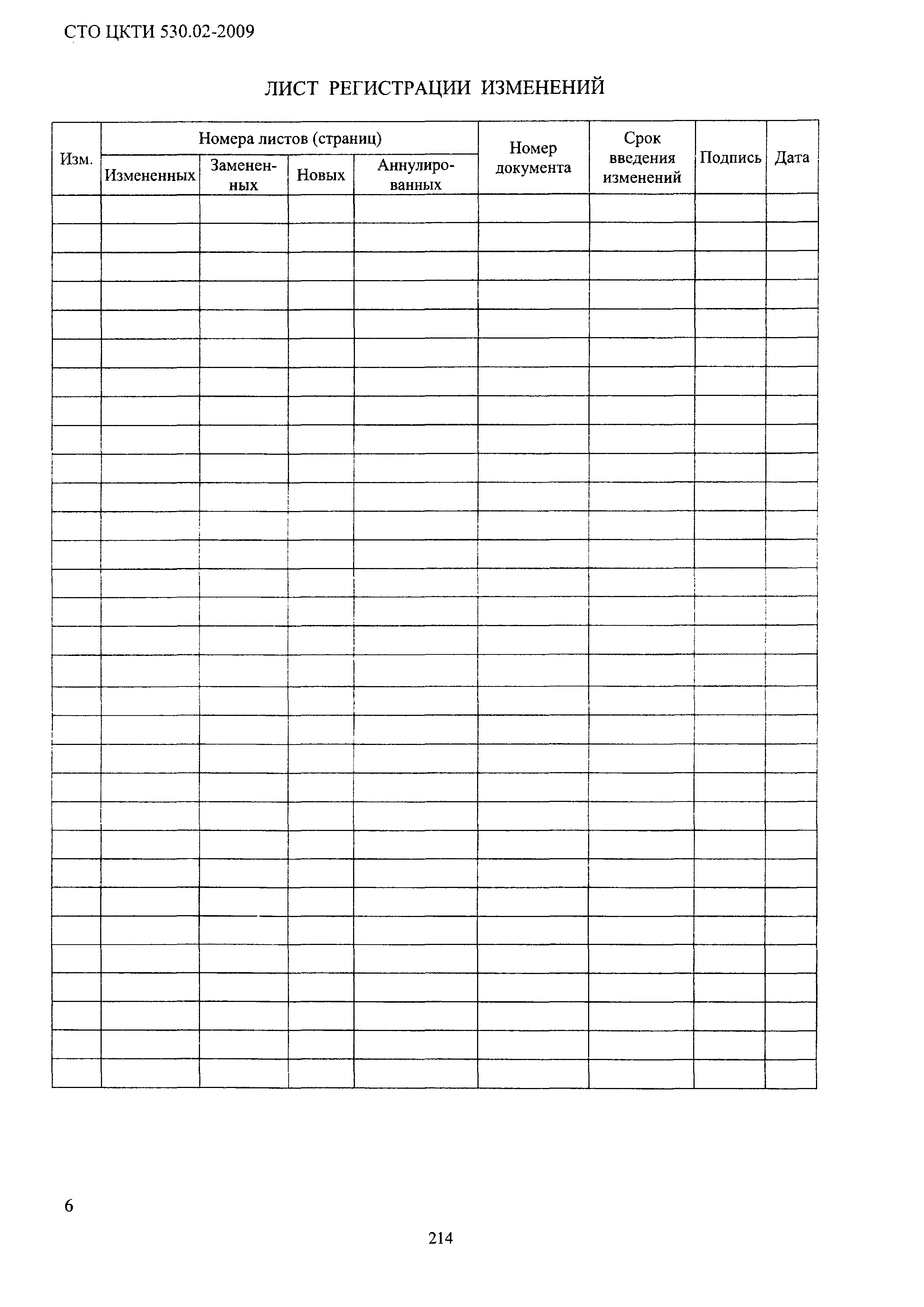 СТО ЦКТИ 530.02-2009