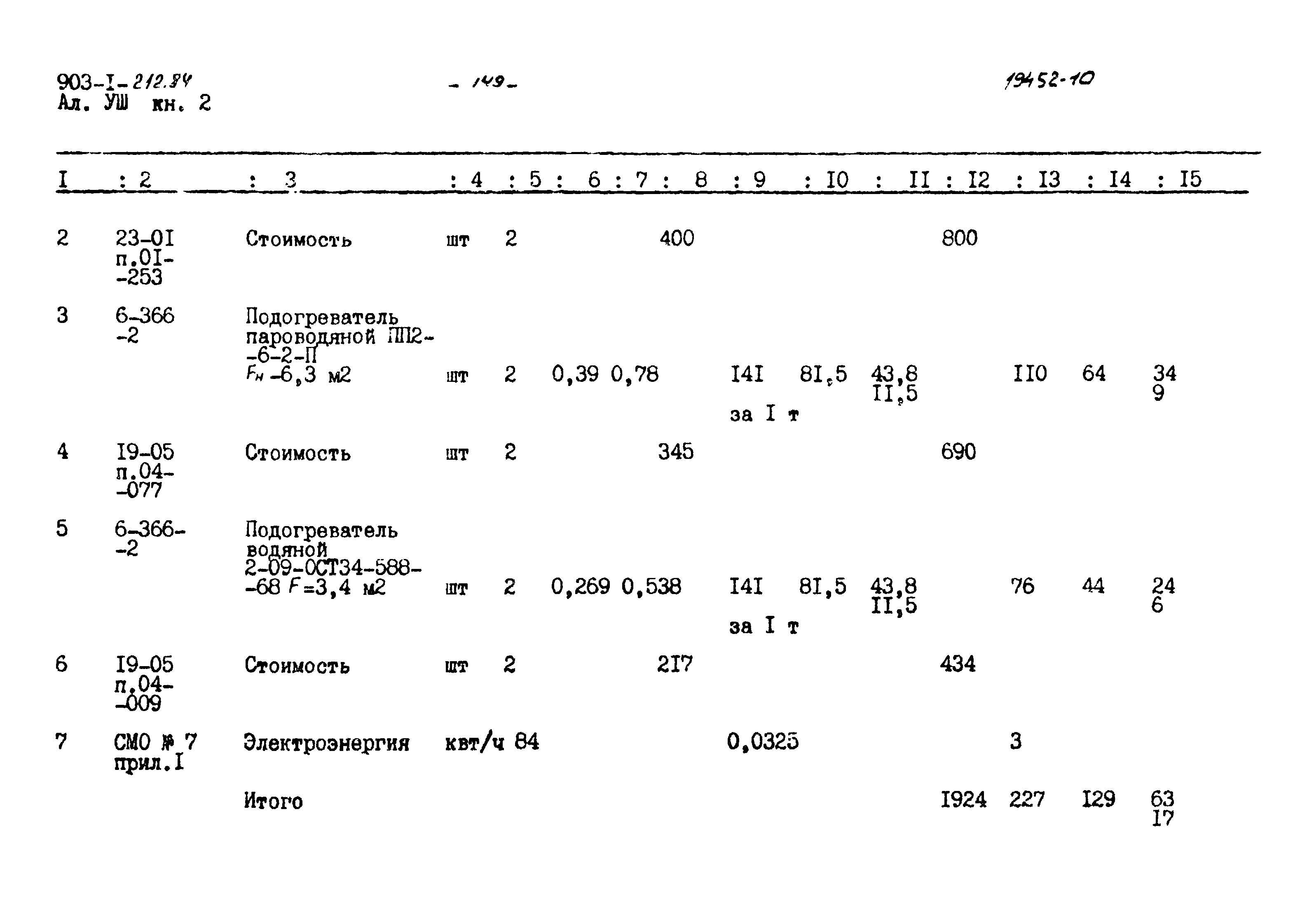 Типовой проект 903-1-212.84