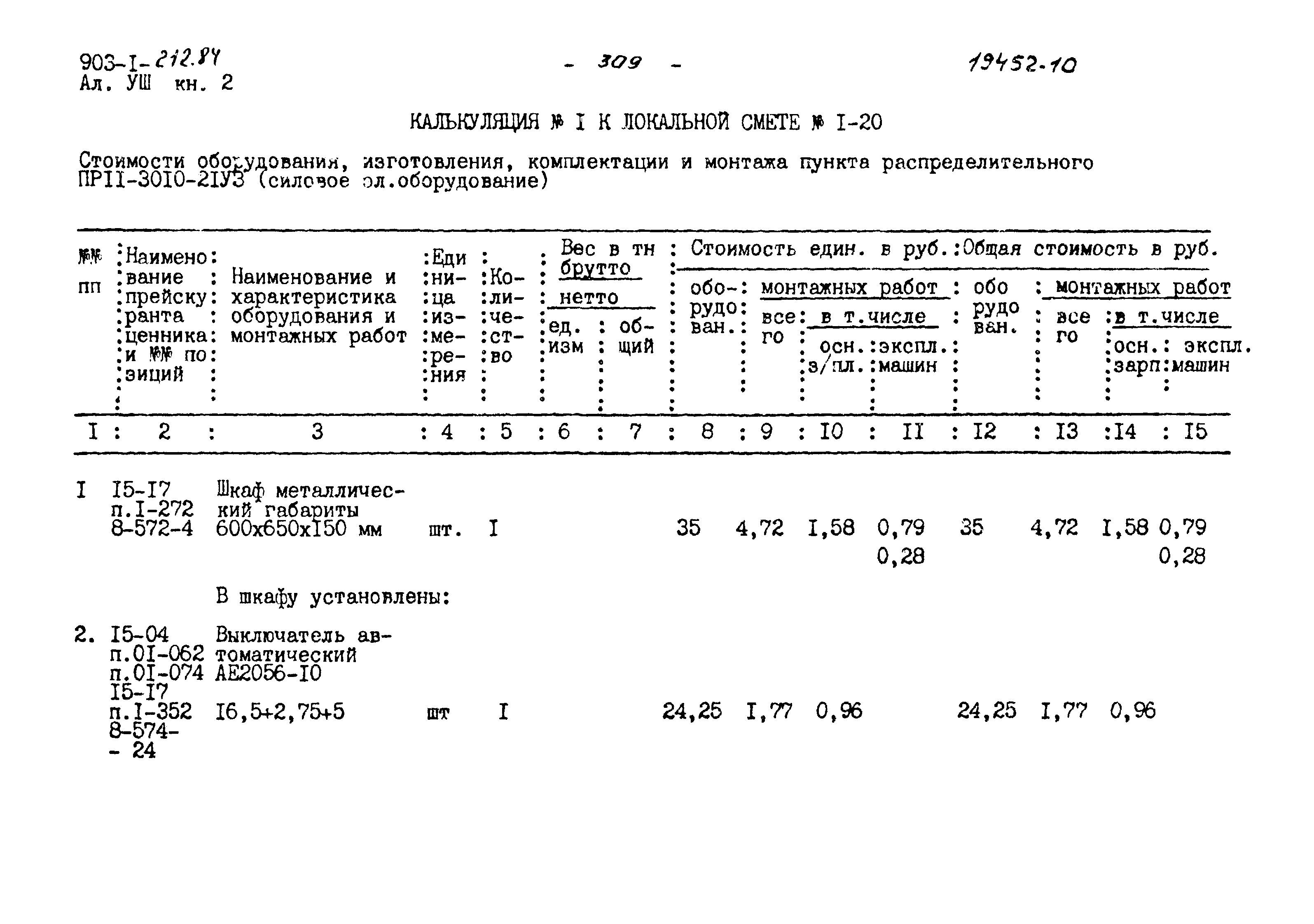Типовой проект 903-1-212.84