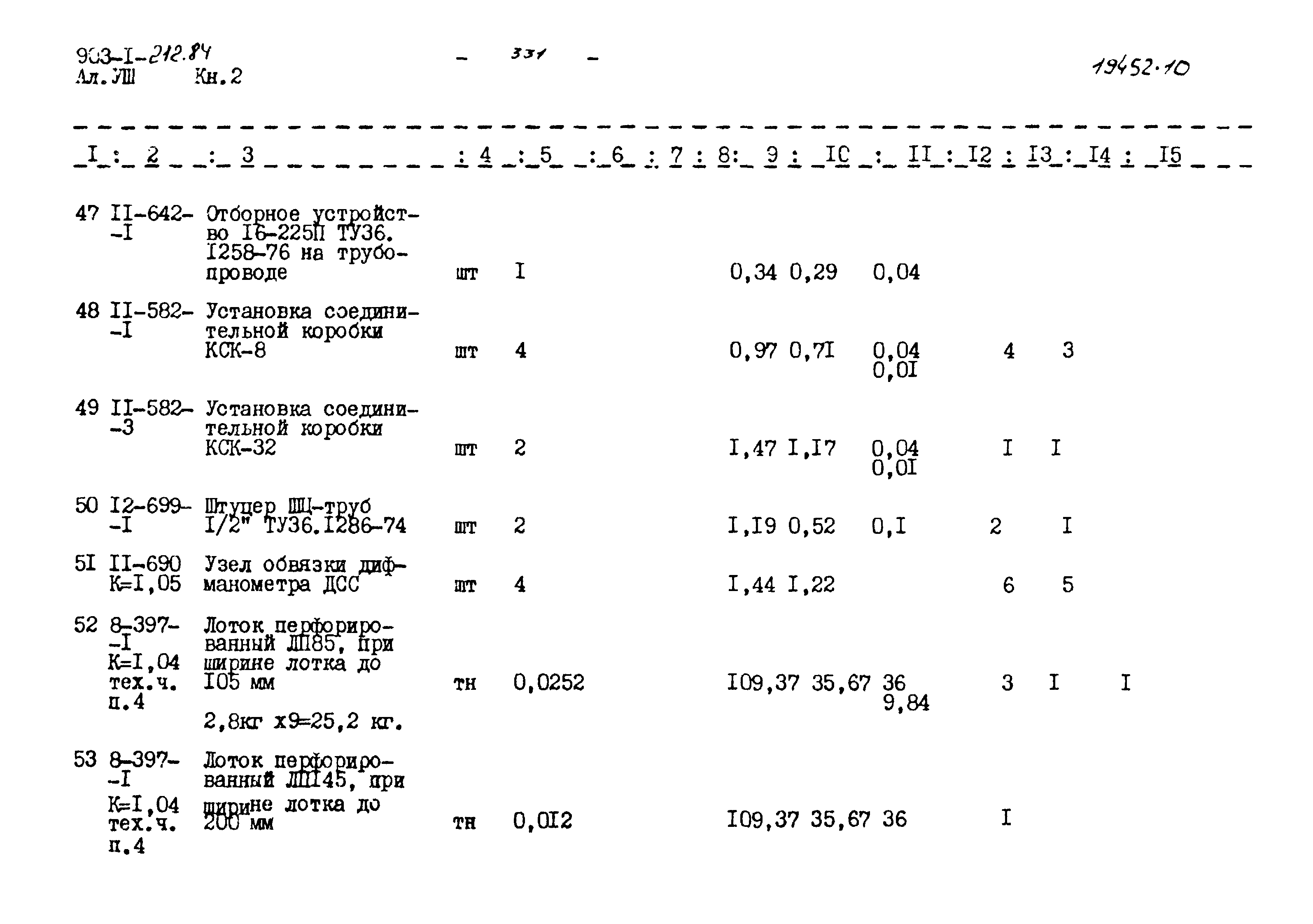 Типовой проект 903-1-212.84