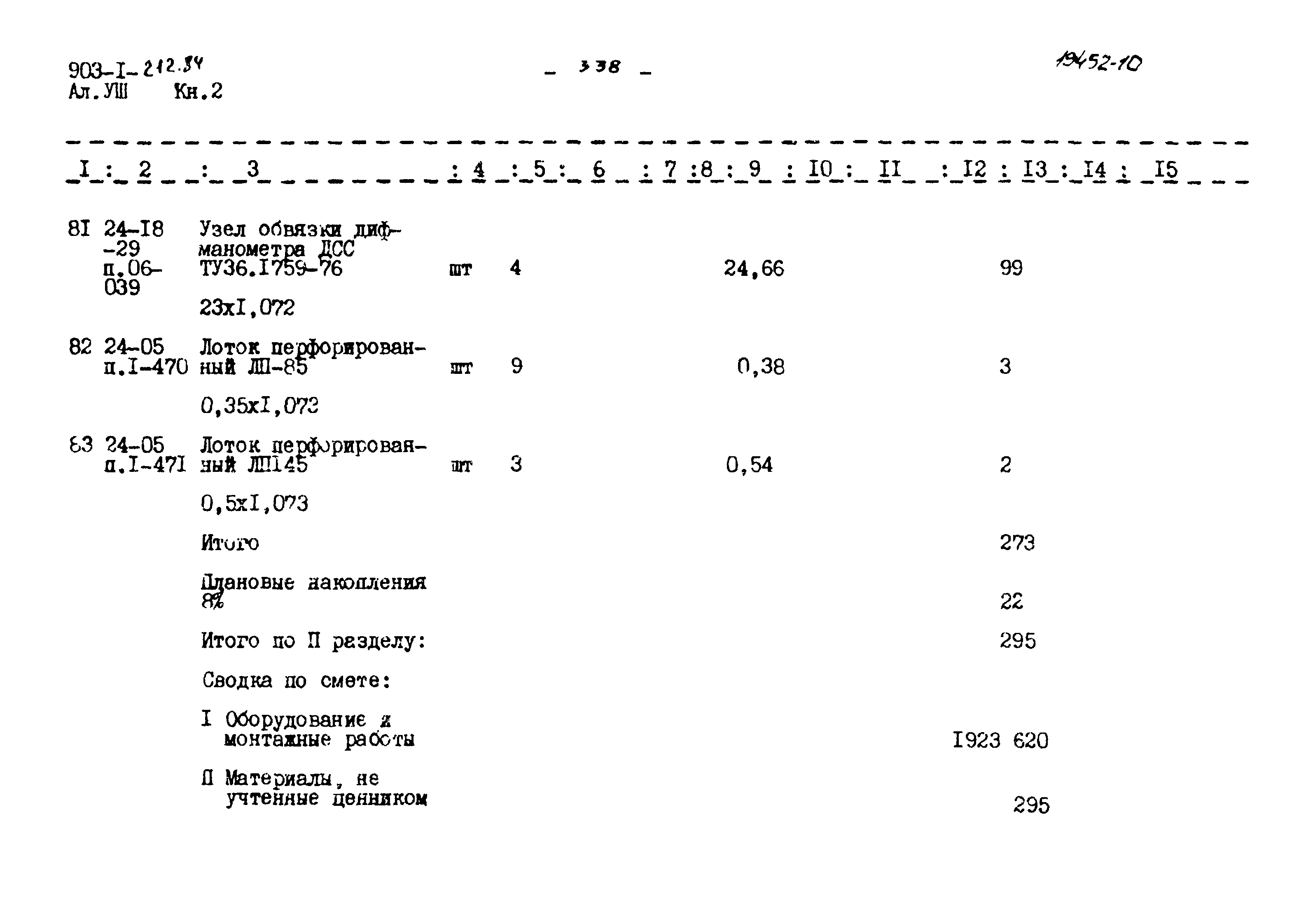 Типовой проект 903-1-212.84