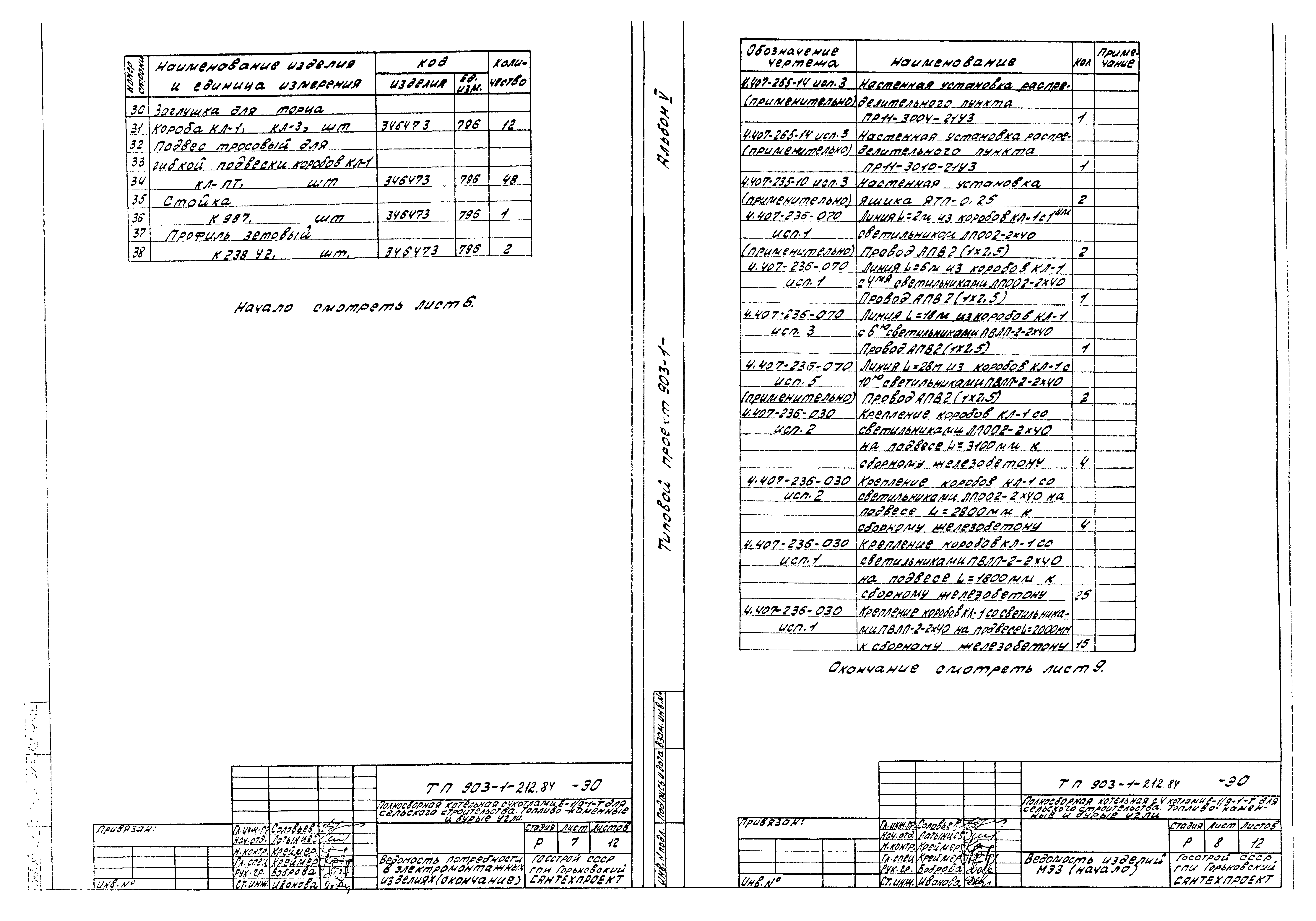 Типовой проект 903-1-212.84