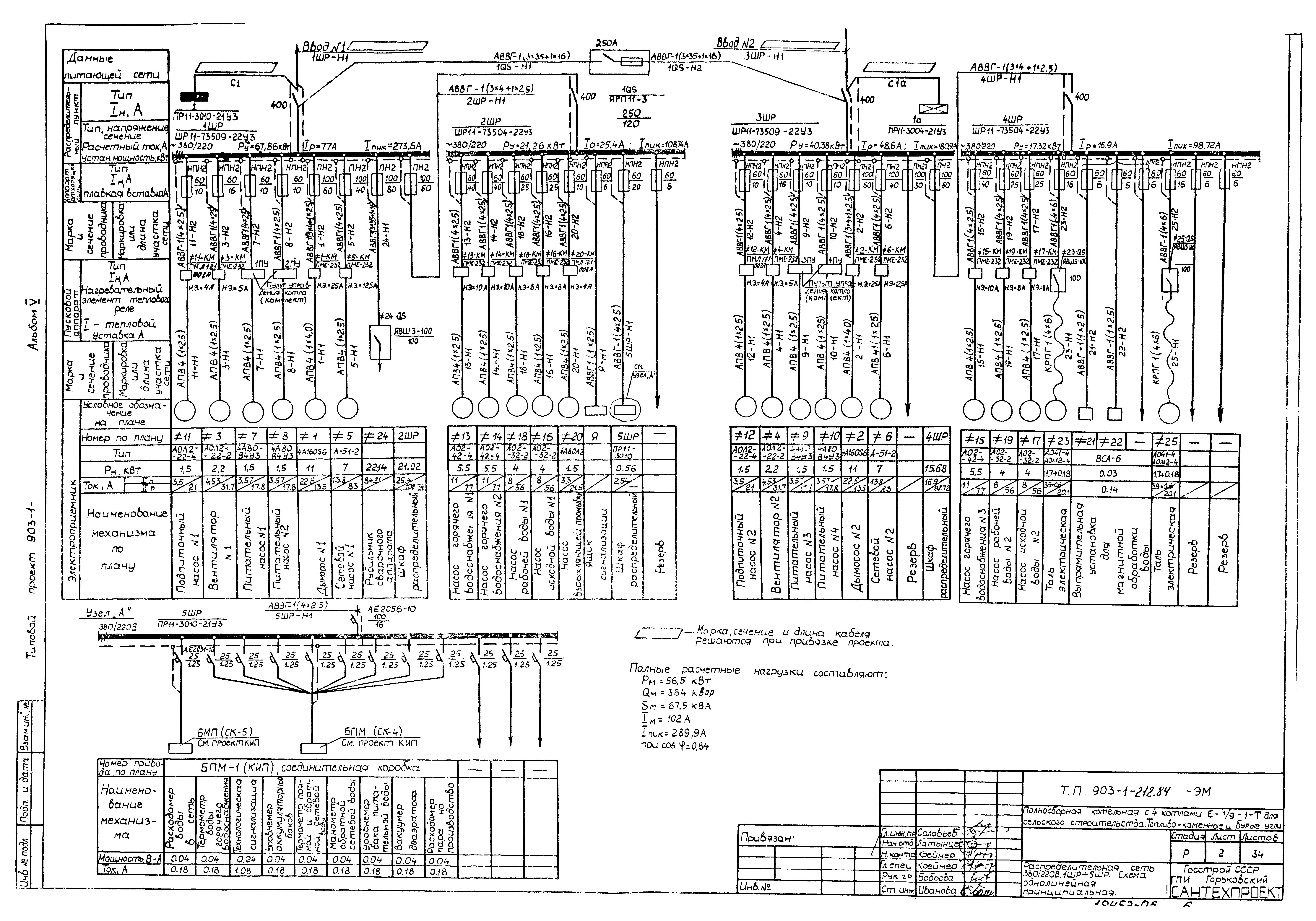 Типовой проект 903-1-212.84