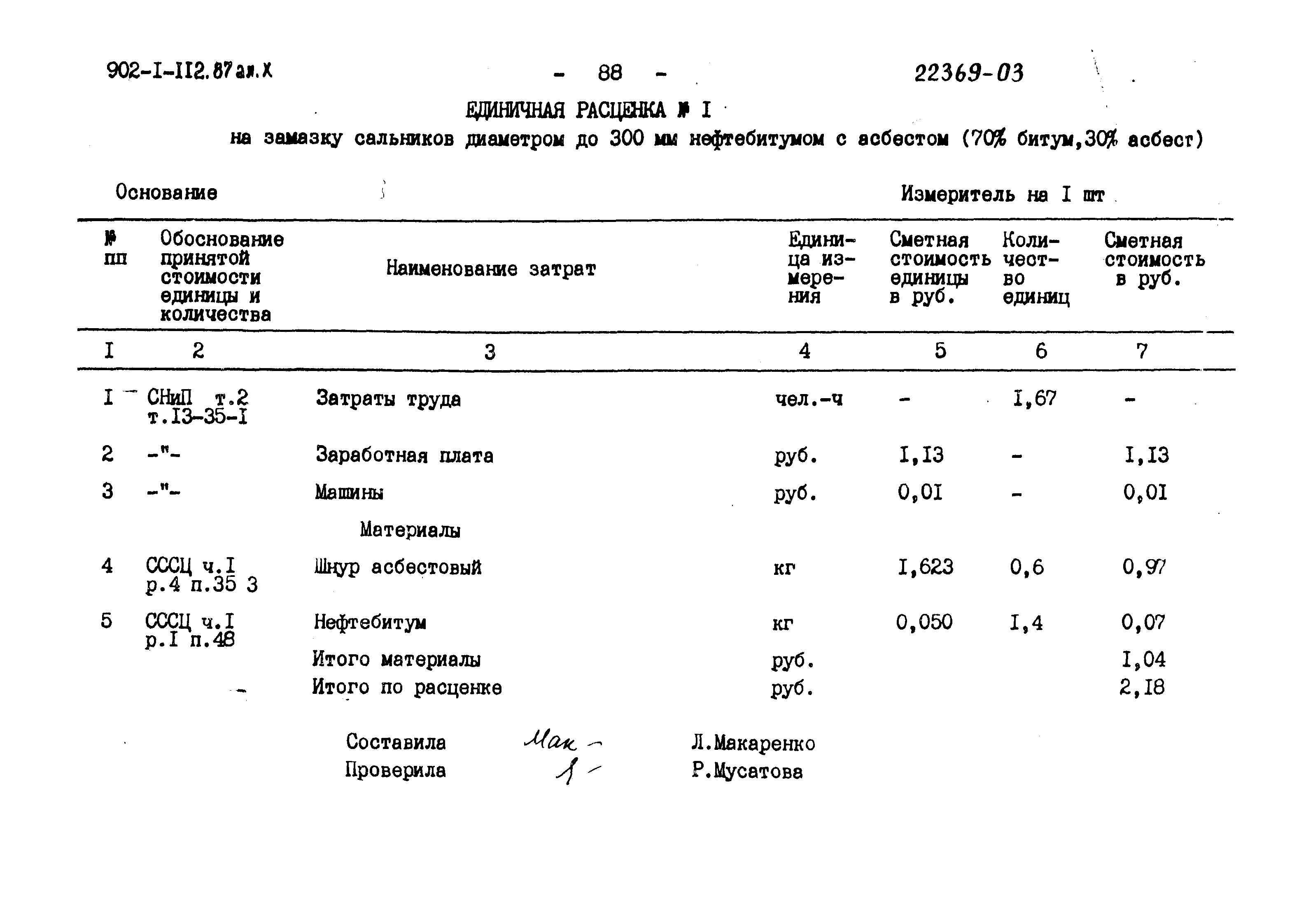Типовой проект 902-1-112.87