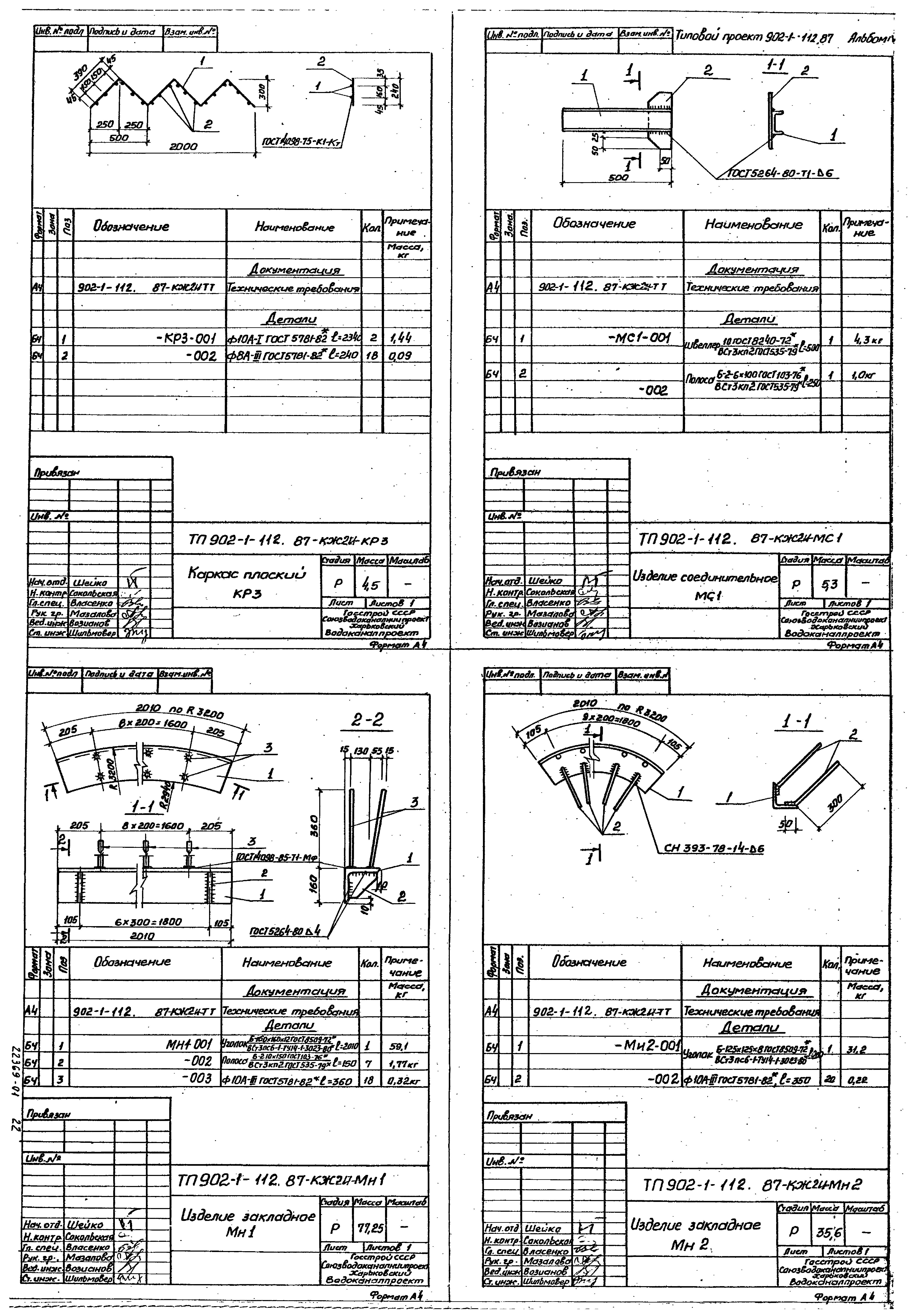 Типовой проект 902-1-112.87