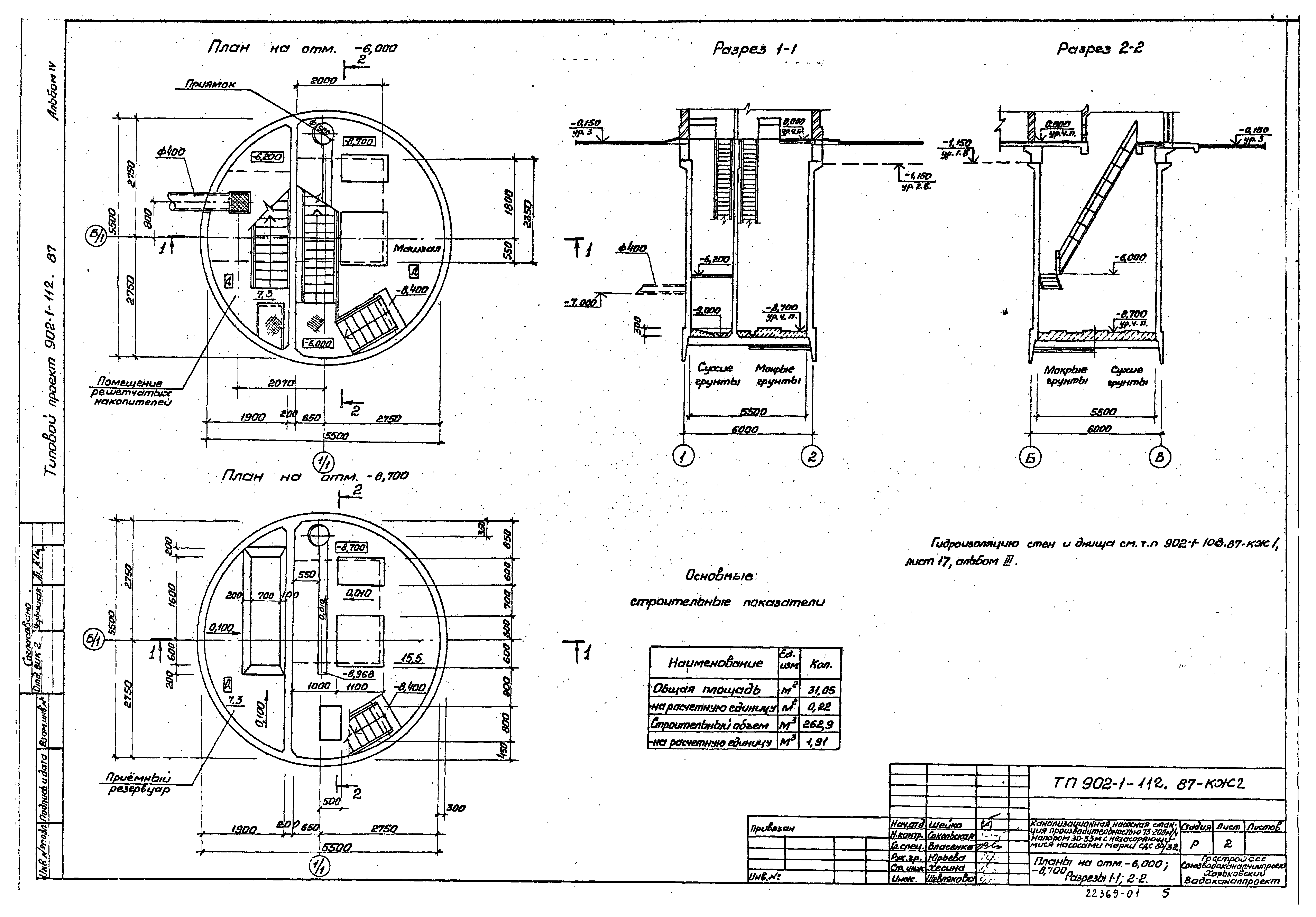 Типовой проект 902-1-112.87
