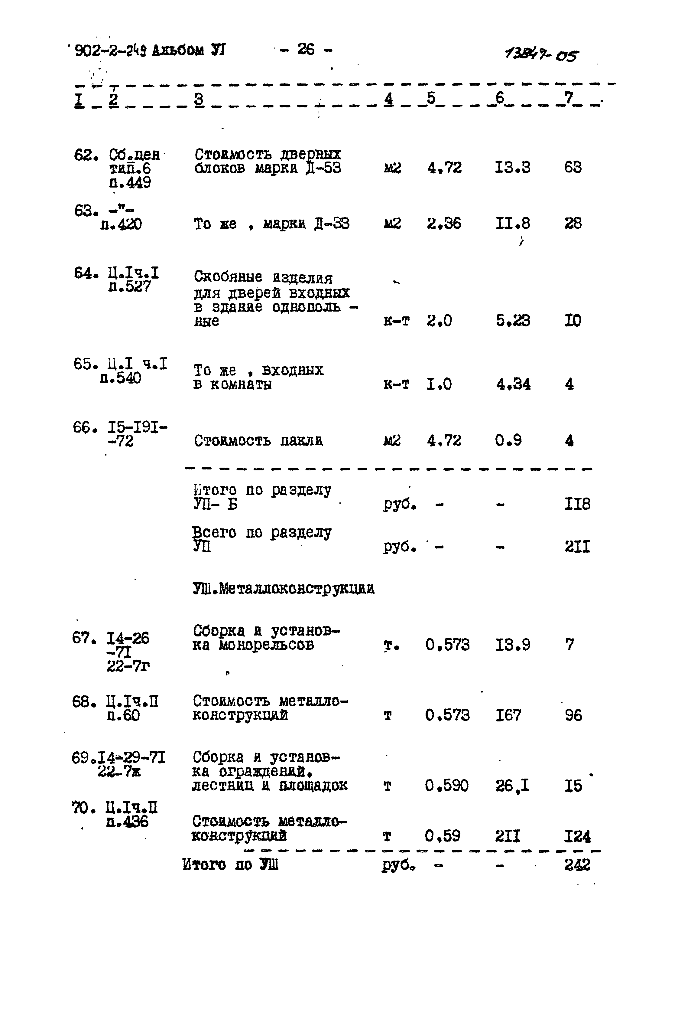 Типовой проект 902-2-249