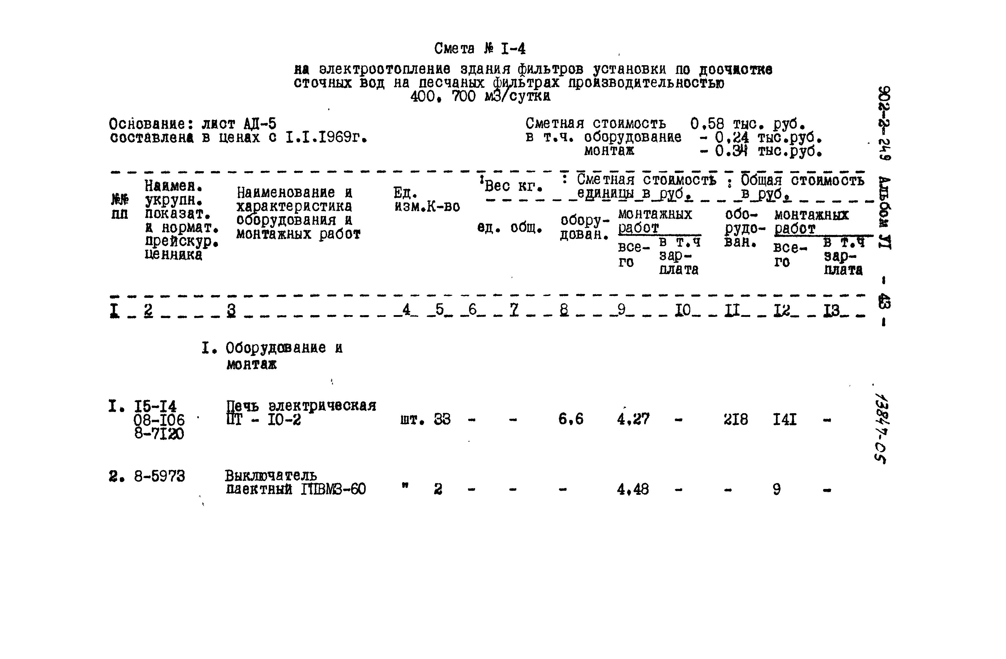 Типовой проект 902-2-249