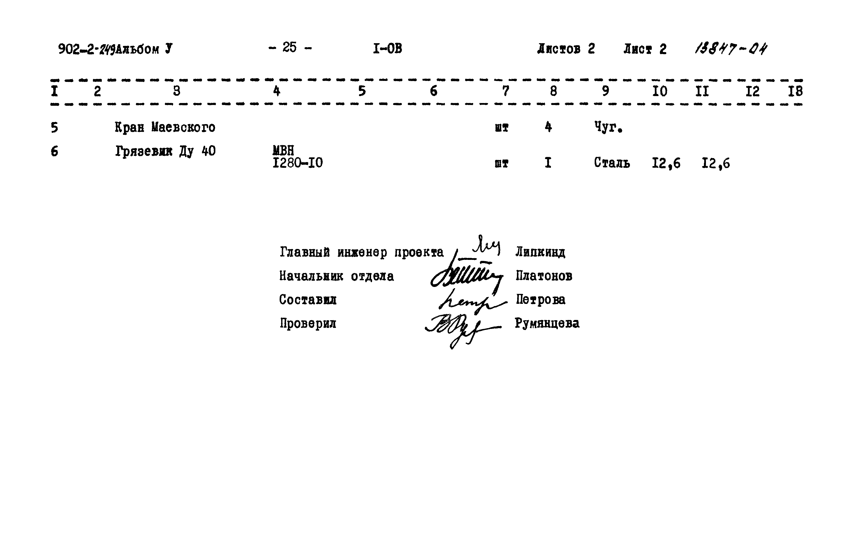 Типовой проект 902-2-249