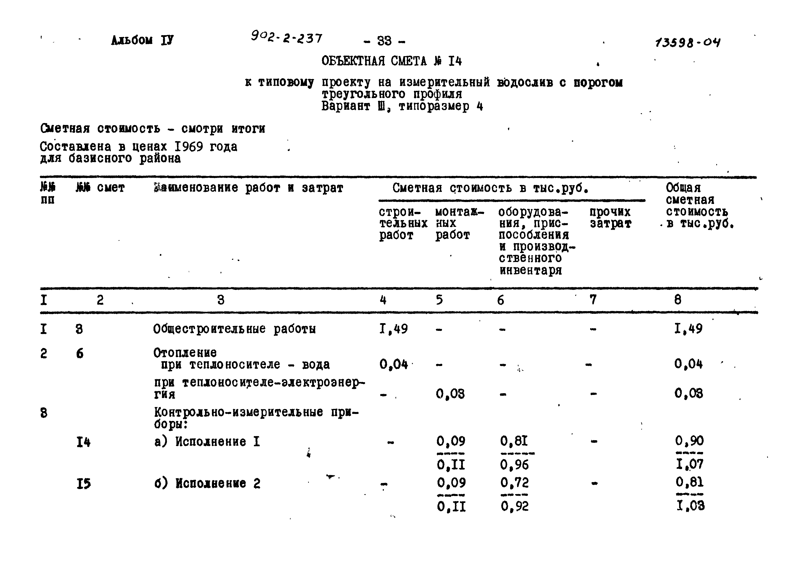 Типовой проект 902-2-237