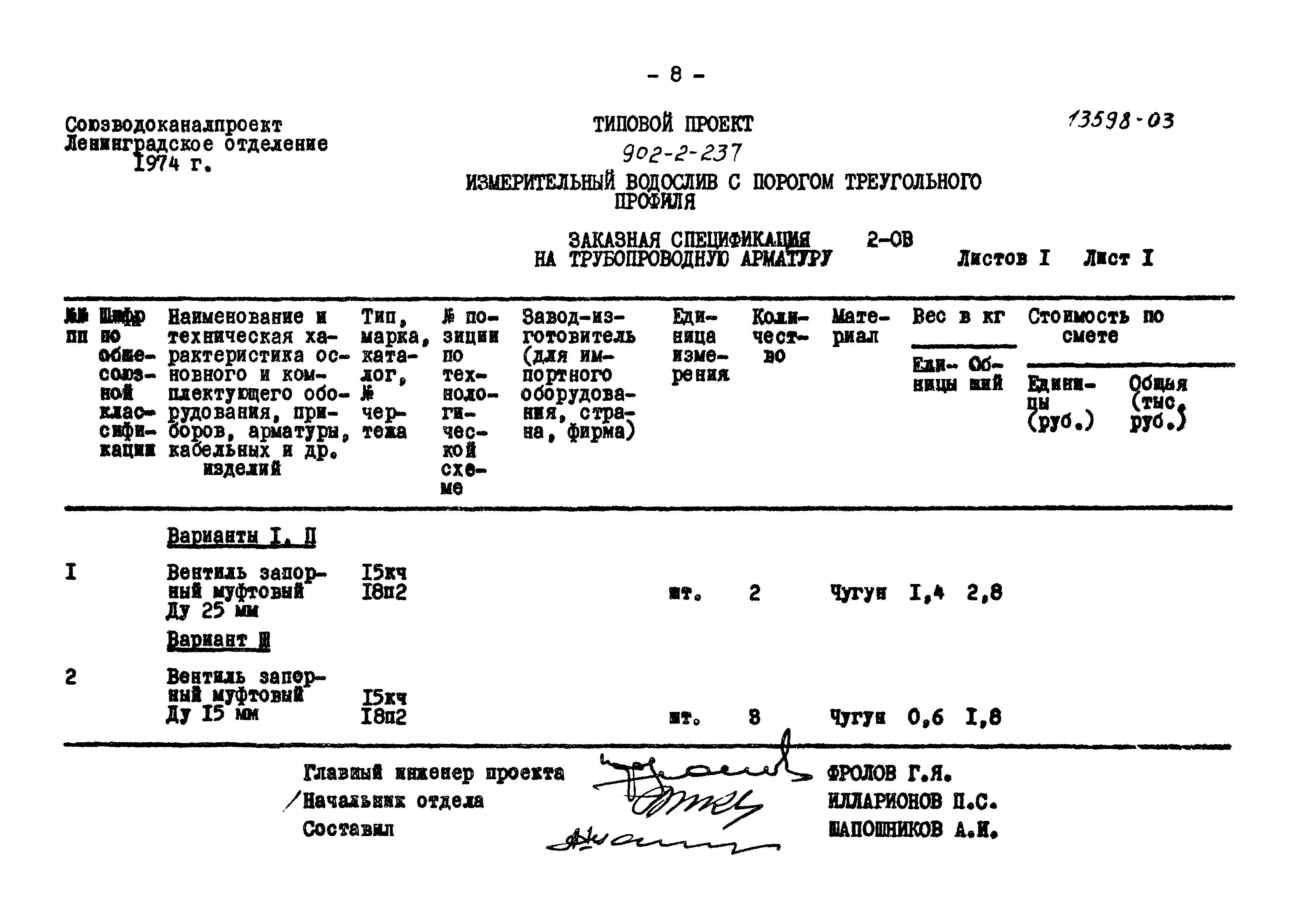 Типовой проект 902-2-237