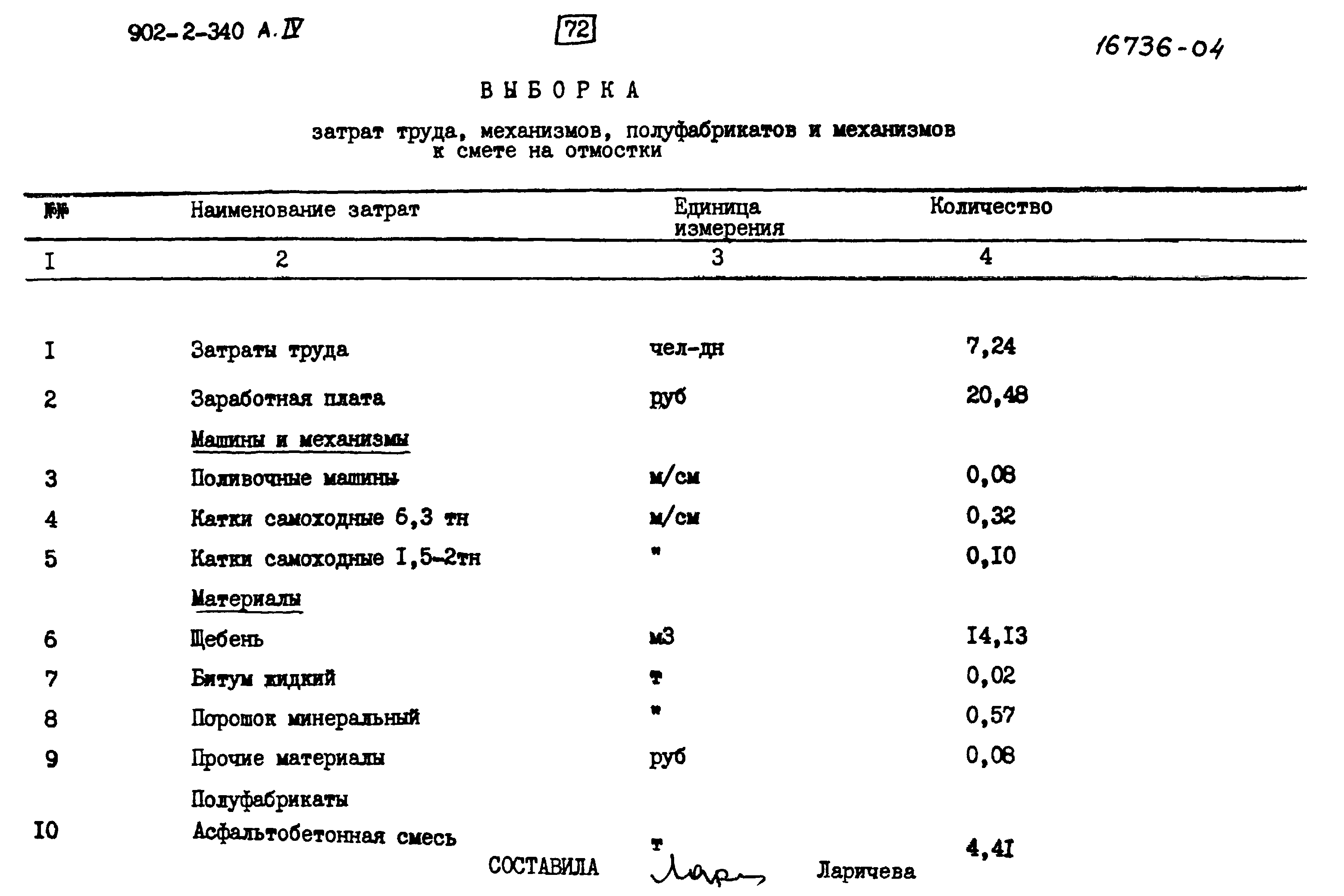 Типовой проект 902-2-340