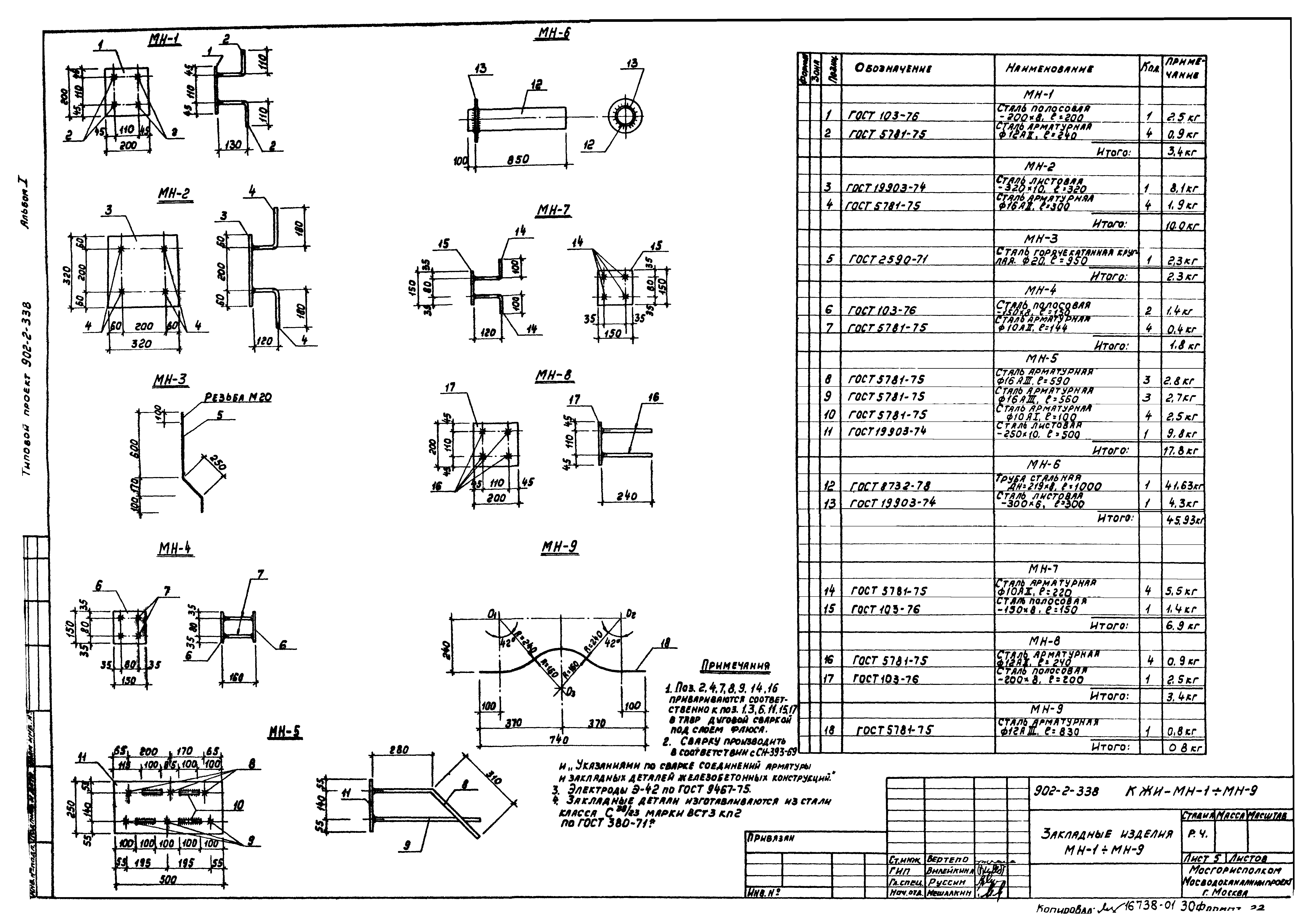 Типовой проект 902-2-338