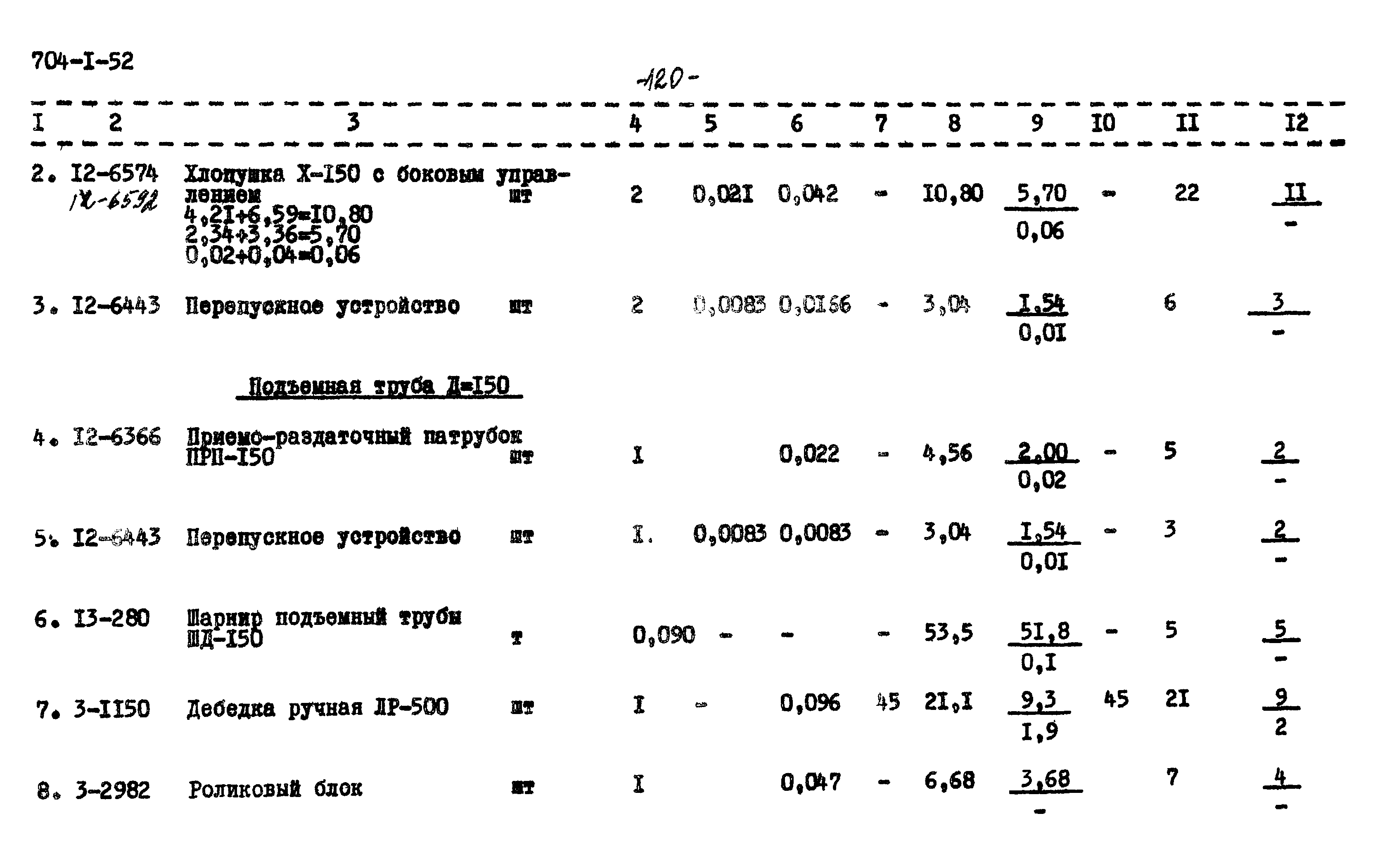 Типовой проект 704-1-52